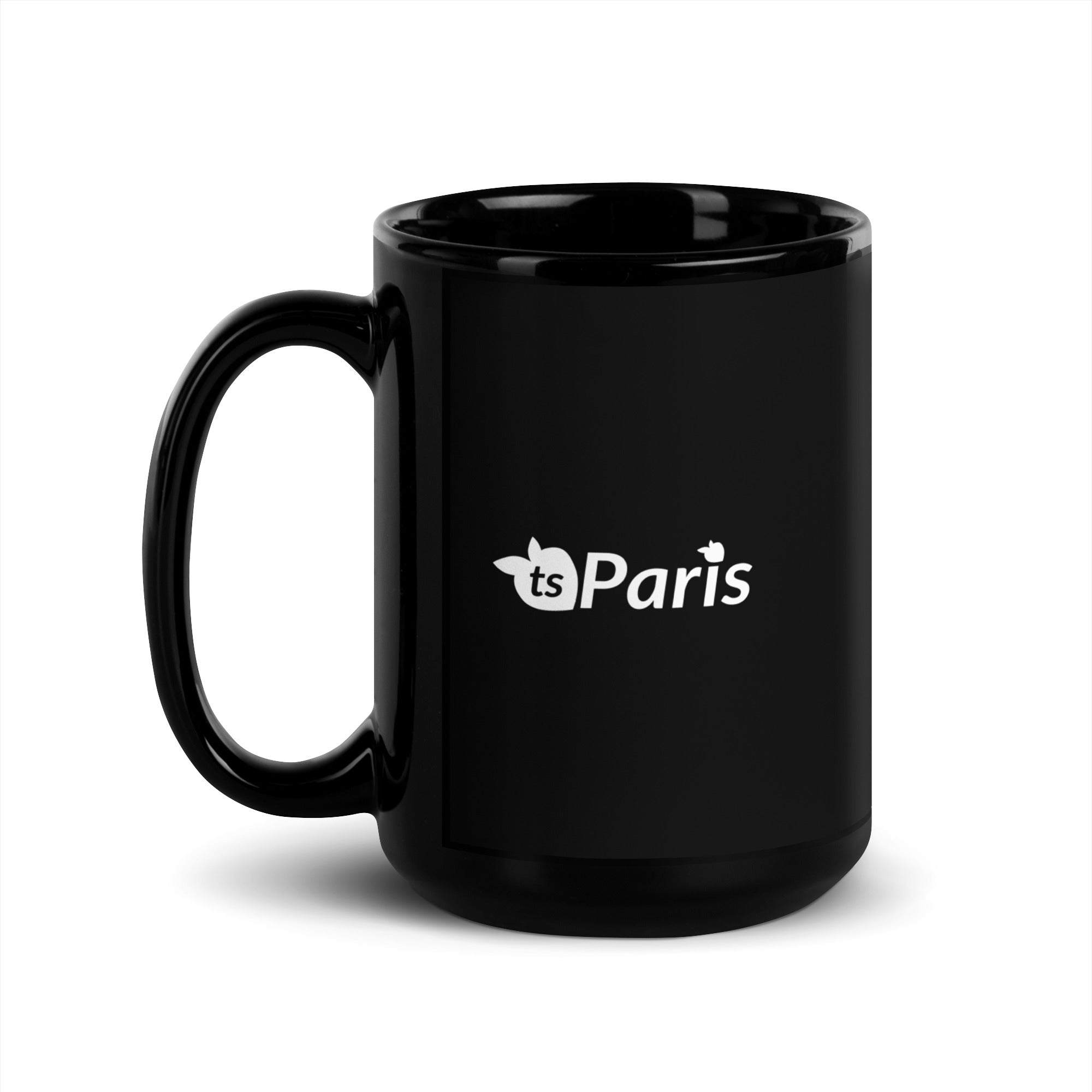 tsgabrielle • Parijs • Glanzende mok • Zwart • Keramiek • 2 maten