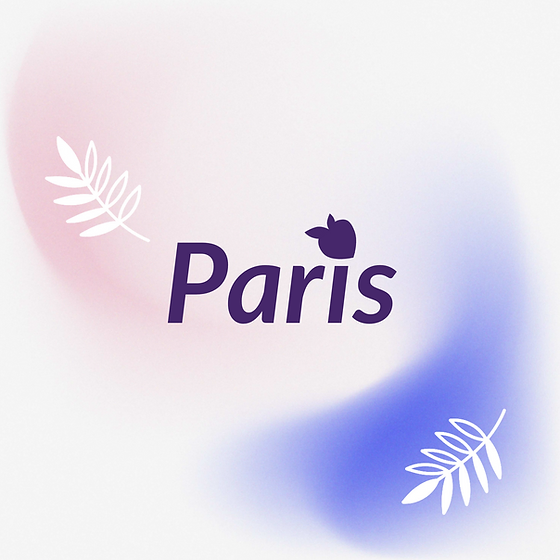 tsgabrielle • Paris - La TourEiffel • Waterfles • Wit • Roestvrij staal • 500 ml