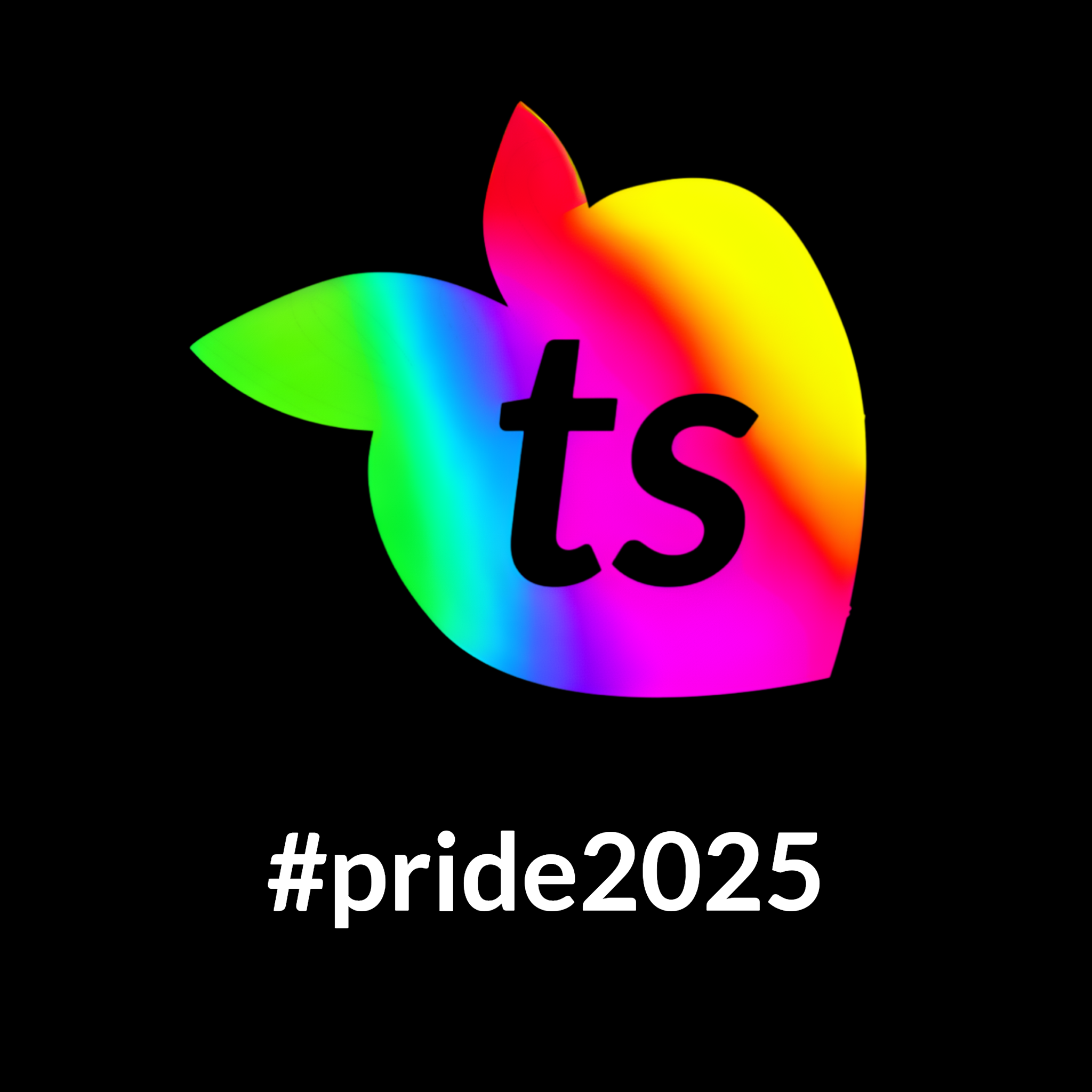 tsgabrielle® • Pride 25 - Love • Towel • Black • 76 x 152 cm