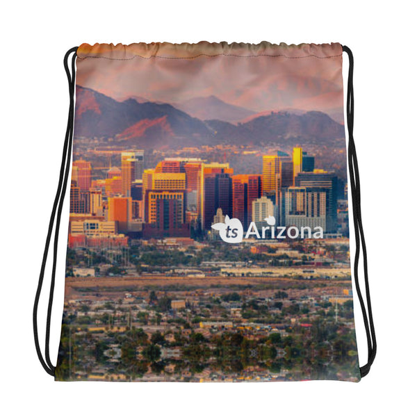 tsgabrielle® • Arizona 🌵 - Phoenix • Drawstring Bag • 15″ × 17″ •