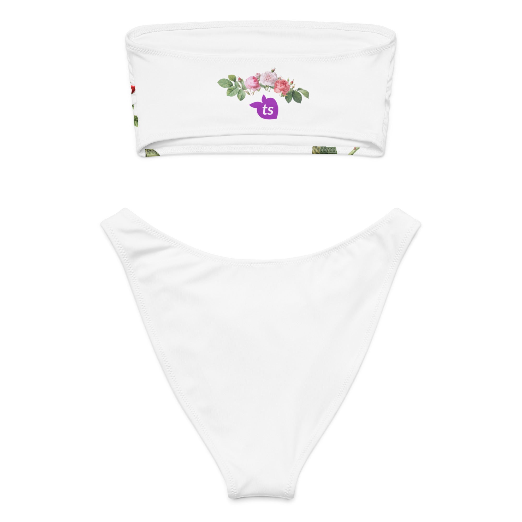 tsgabrielle® Voor Haar 👗TransFLOWer • Gerecyclede Bandeaubikini