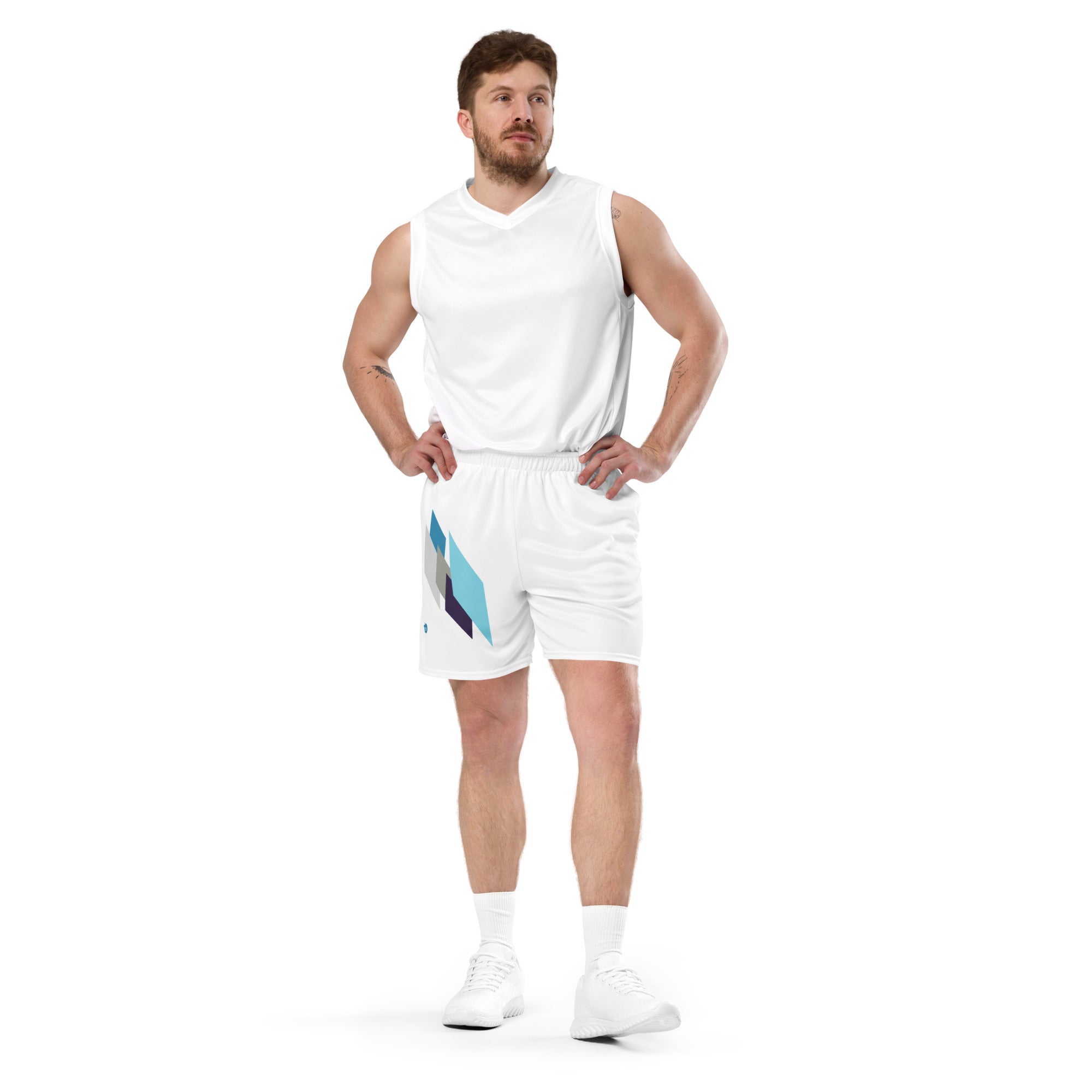 tsgabrielle® • Heren • Crystal Skies • Mesh Shorts