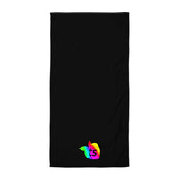 tsgabrielle® • Pride 25 • Handdoek • Zwart • 30" x 60"