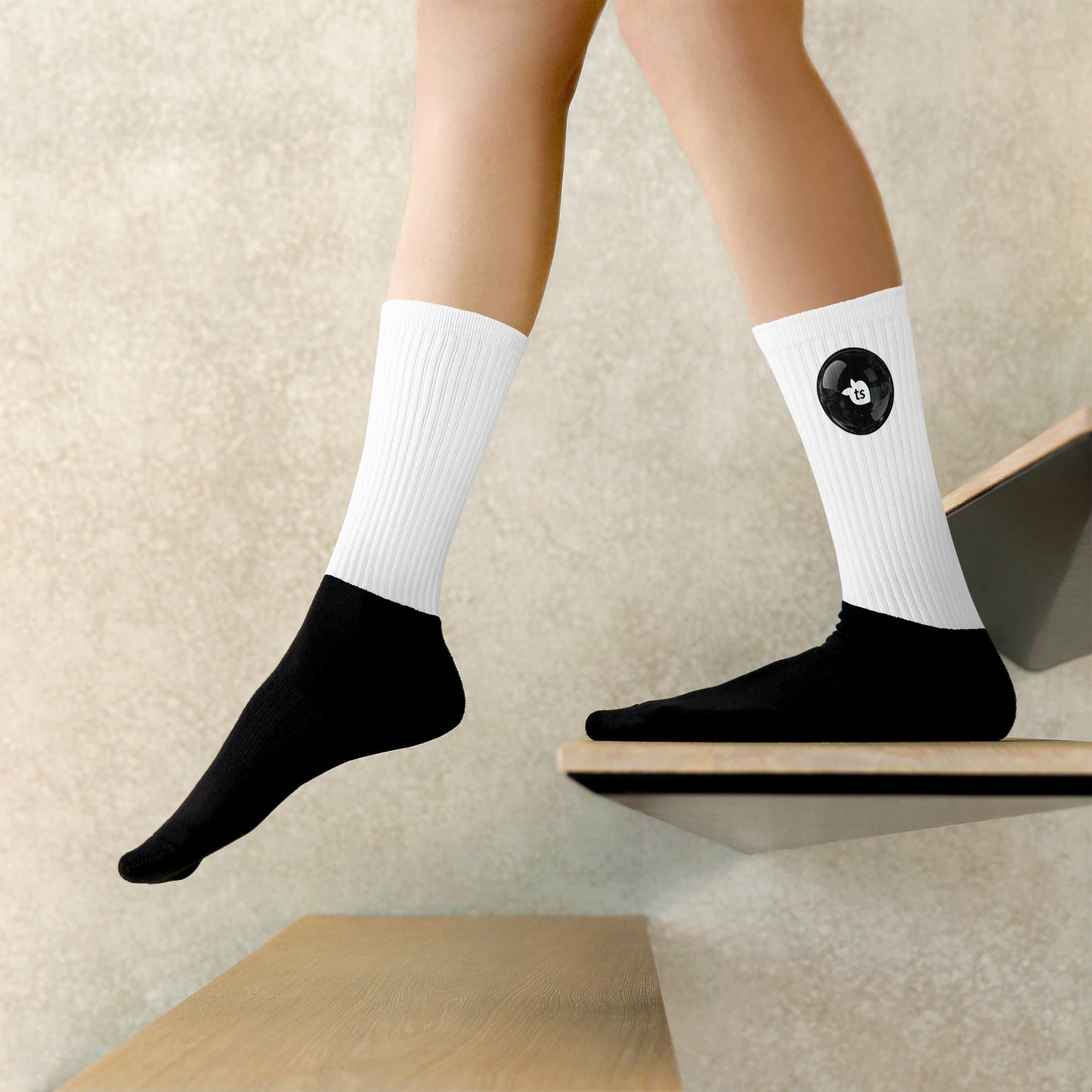 tsgabrielle® • For Her 👗 • Socks • Black Peach •