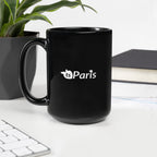 tsgabrielle • Parijs • Glanzende mok • Zwart • Keramiek • 2 maten