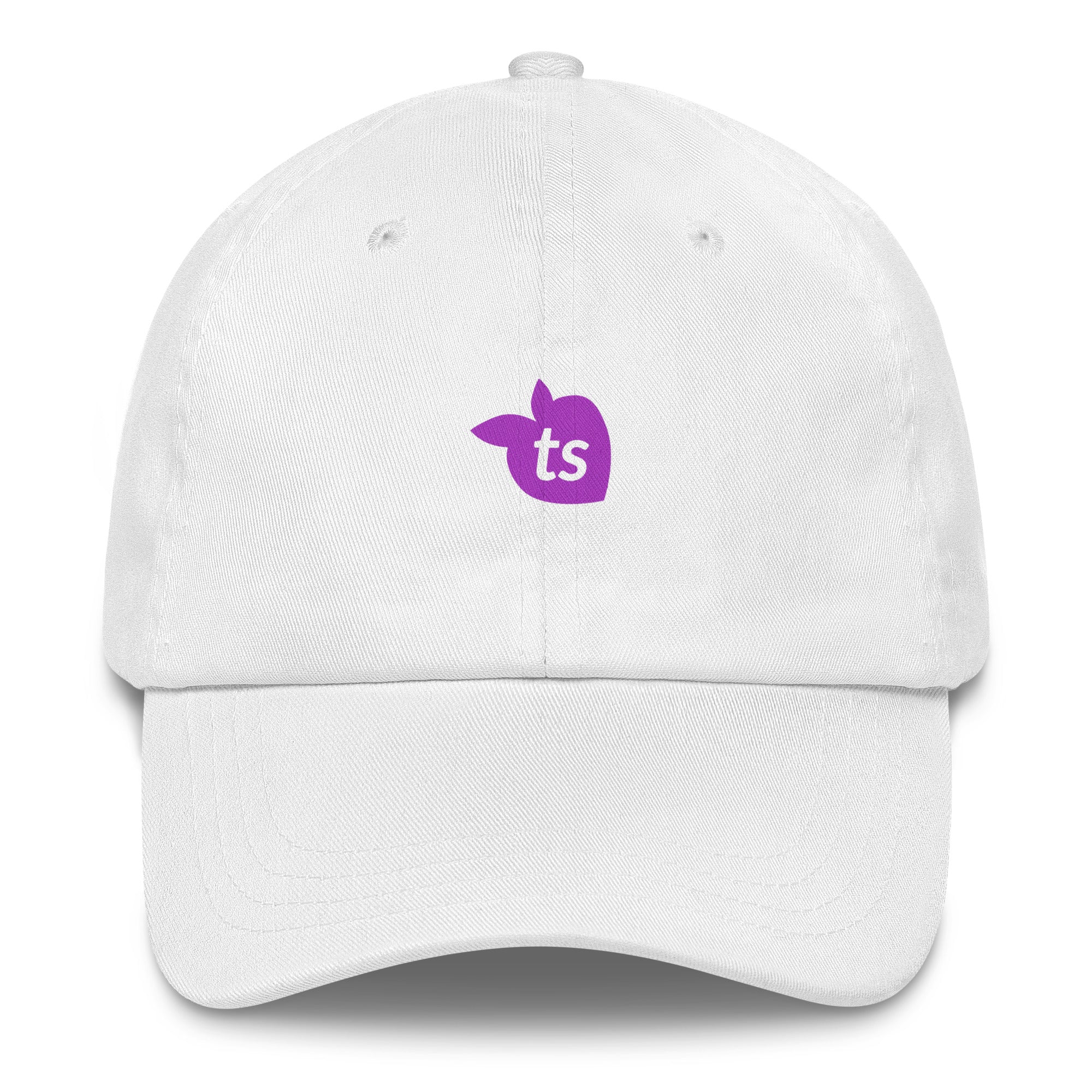 tsgabrielle® • Dad Hat • White • 100% Cotton •