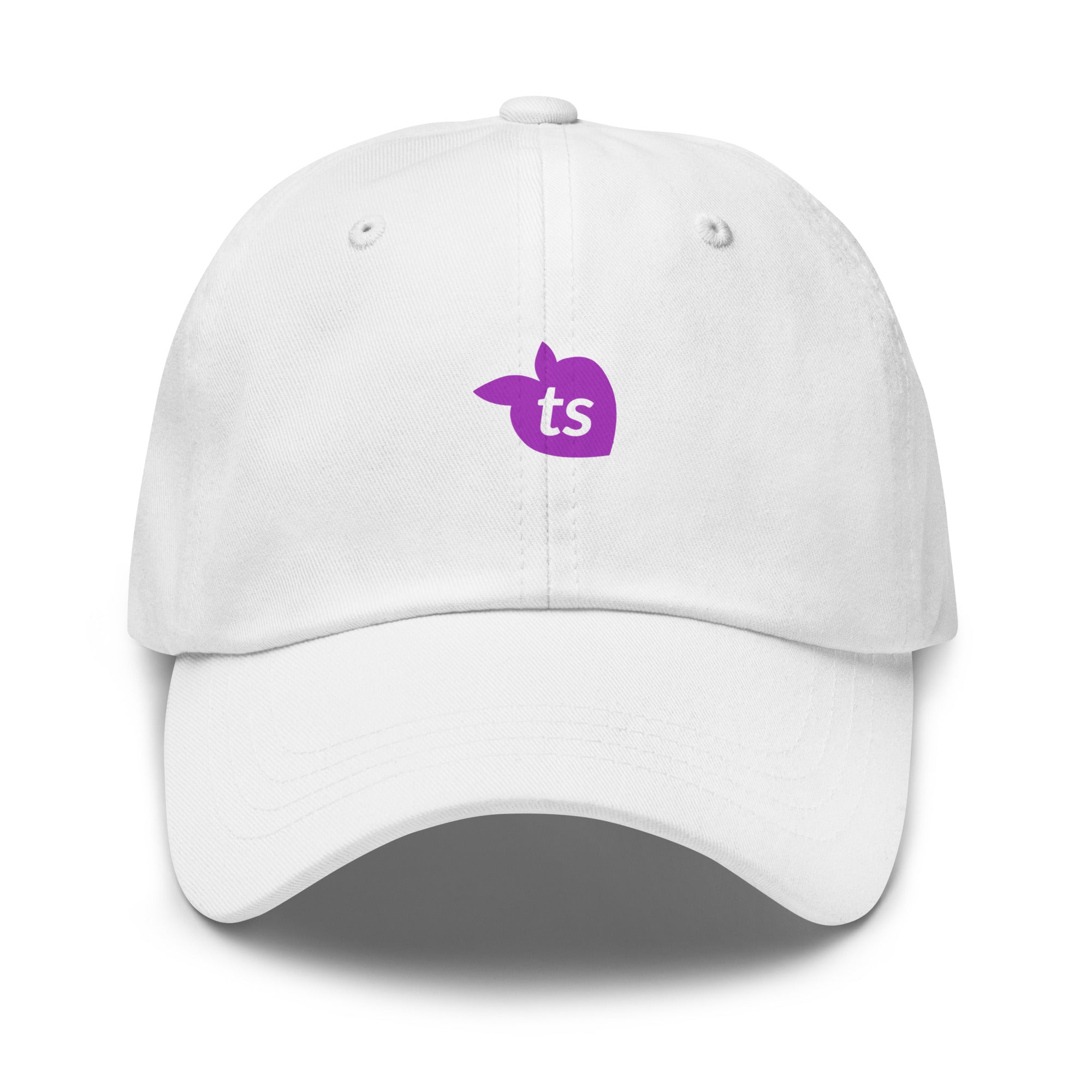 tsgabrielle® • Dad Hat • White • 100% Cotton • White One size Cotton