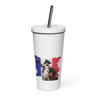 tsgabrielle® • Paris - Napoleon Bonaparte • Tumbler • Stainless Steel • White • 20 oz
