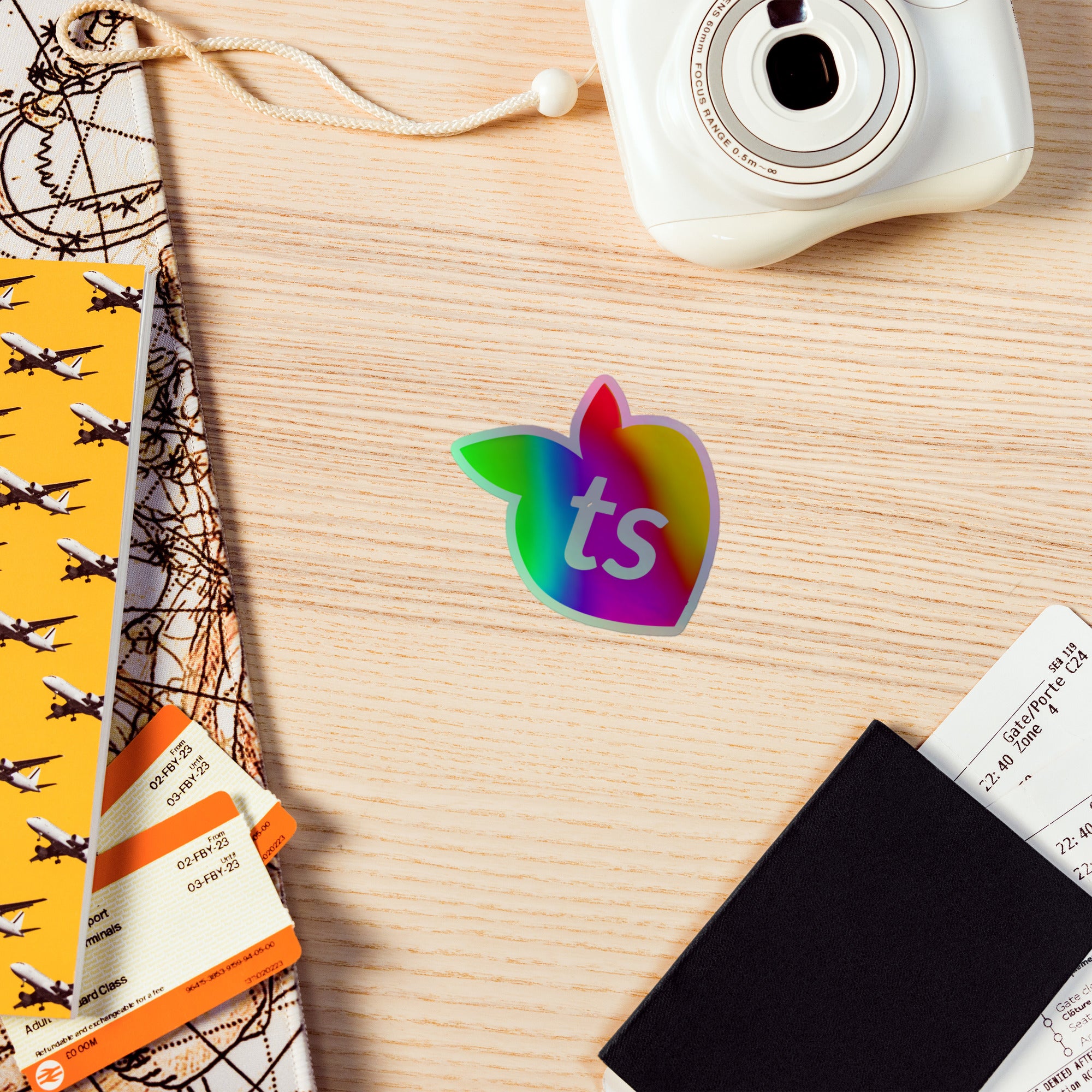 tsgabrielle® • Pride 25 • Holographic Stickers • 3 Sizes