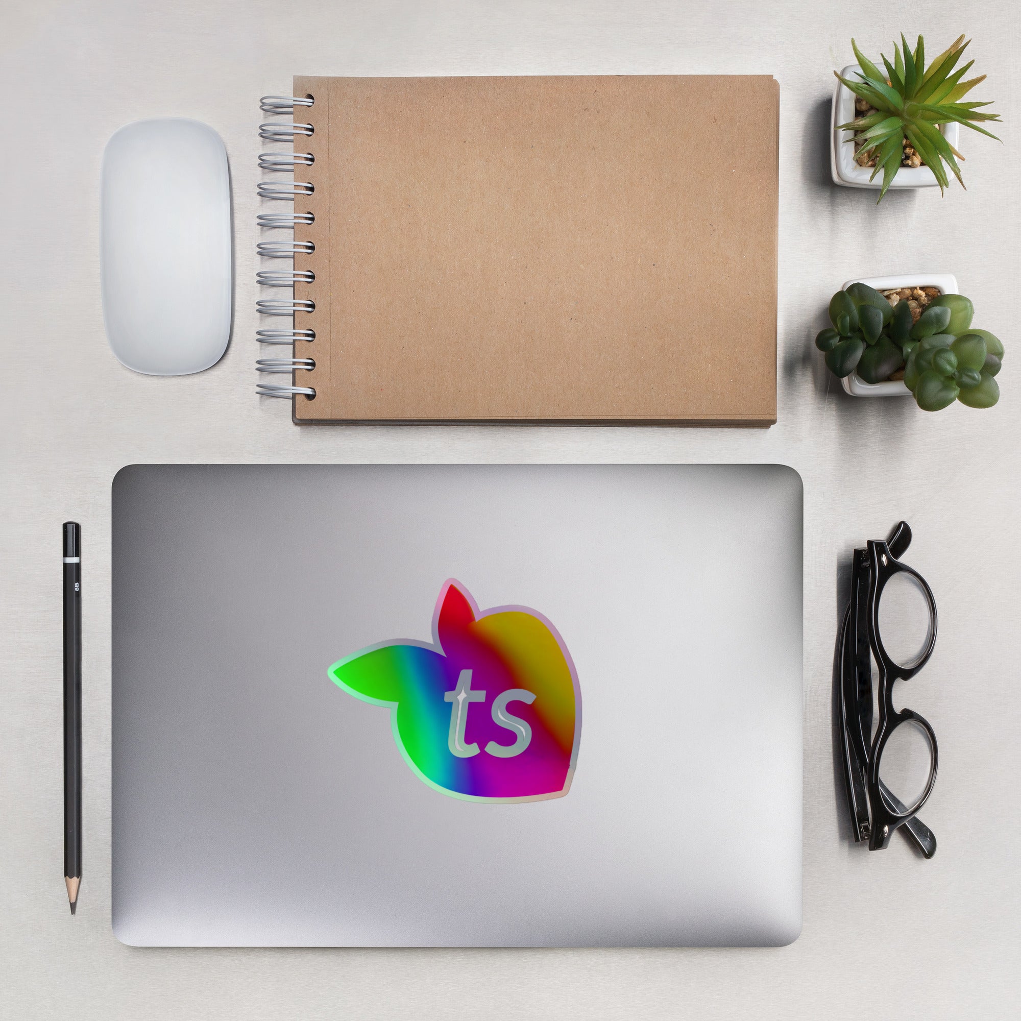 tsgabrielle® • Pride 25 • Holographic Stickers • 3 Sizes