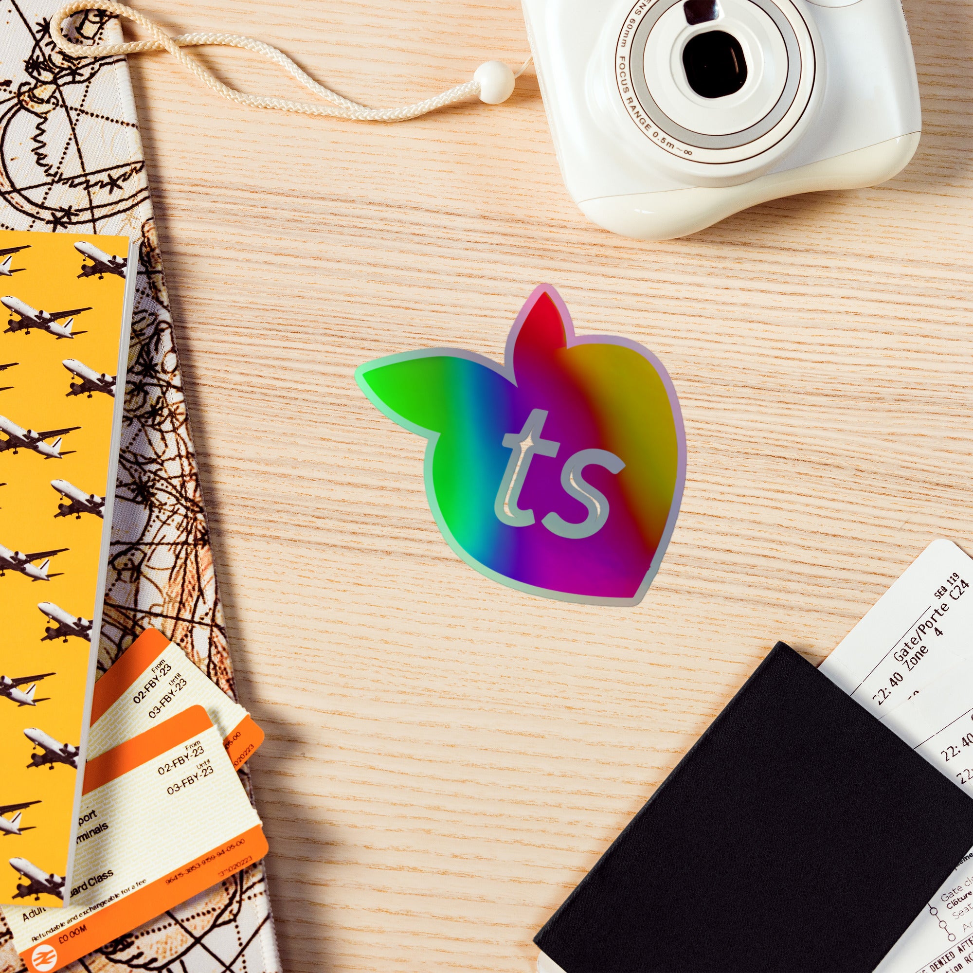 tsgabrielle® • Pride 25 • Holographic Stickers • 3 Sizes