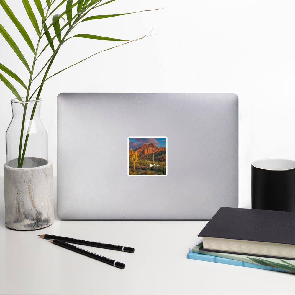 tsgabrielle® • Arizona - Tucson Mountain Range • Sticker Bubble-Frees • 3 Sizes