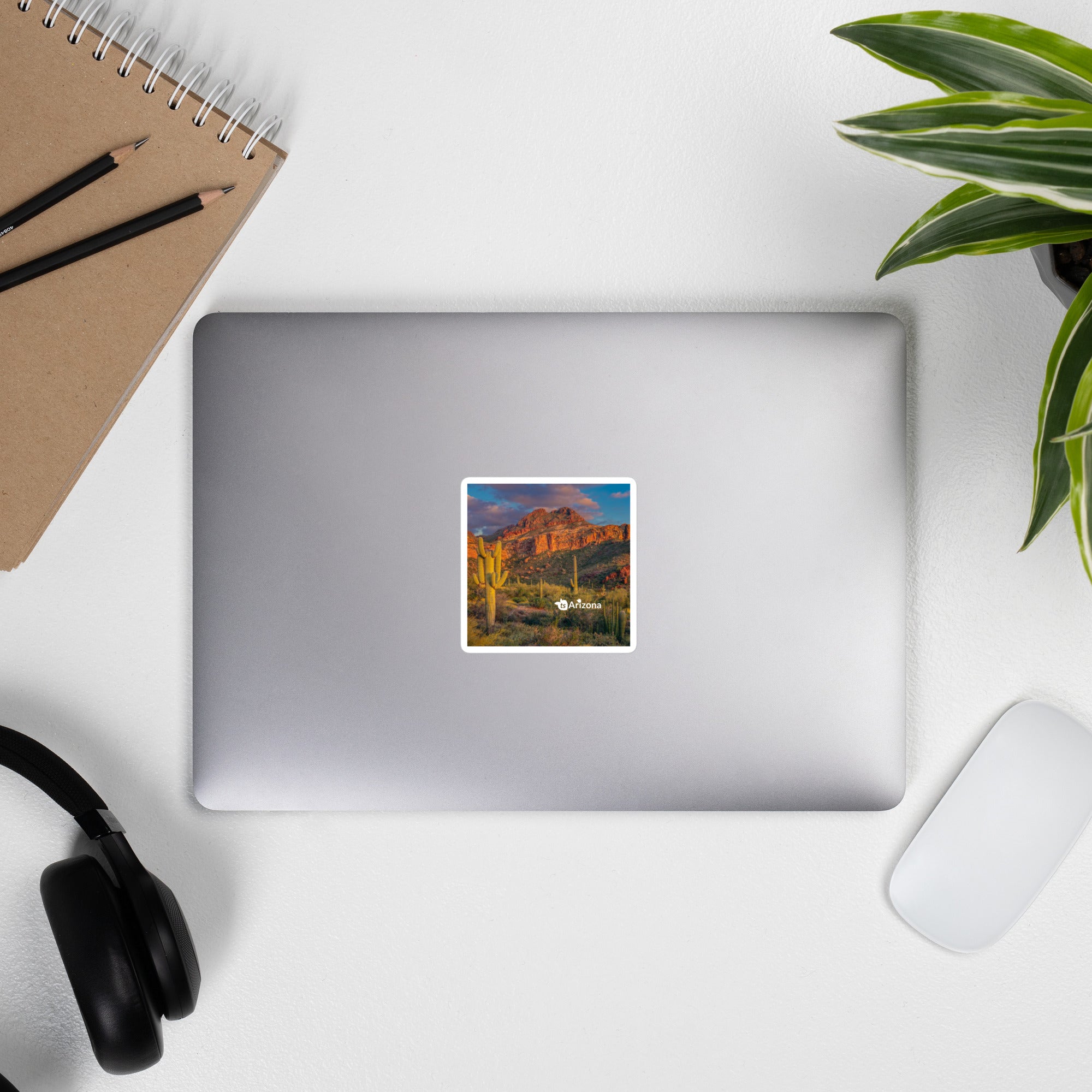 tsgabrielle® • Arizona - Tucson Mountain Range • Sticker Bubble-Frees • 3 Sizes