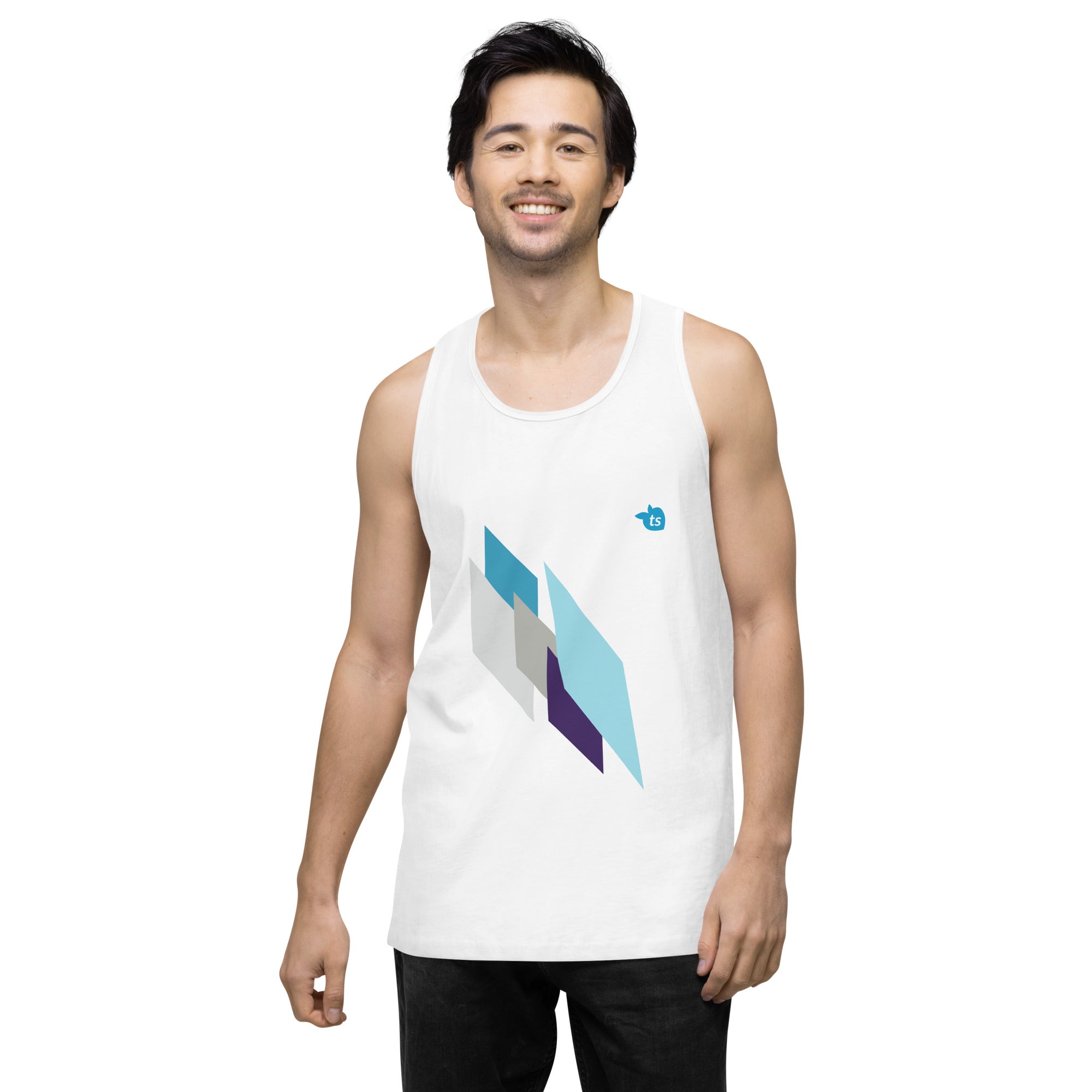 tsgabrielle® • Heren • Crystal Skies • Premium tanktop