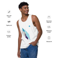 tsgabrielle® • Heren • Crystal Skies • Premium tanktop