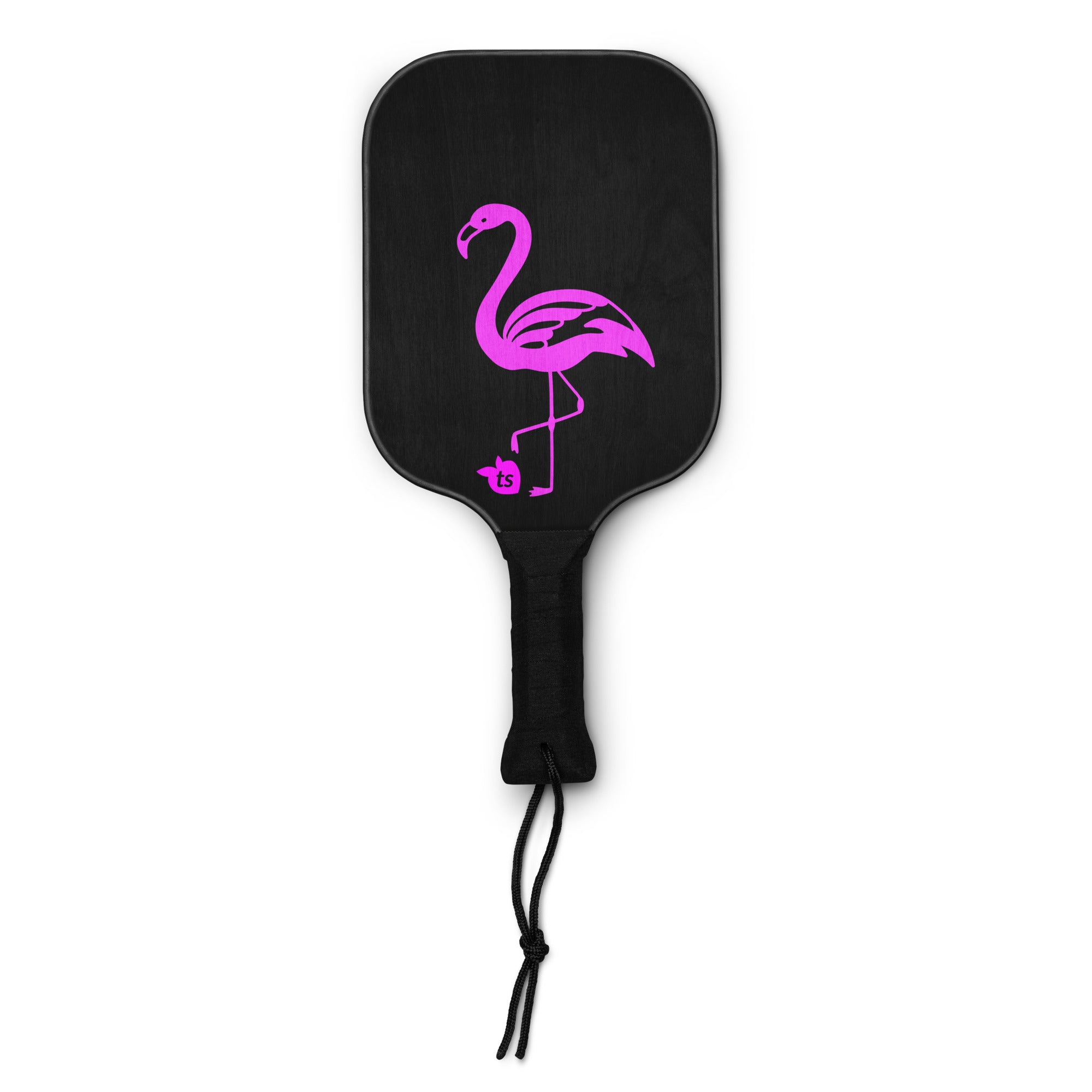 tsgarielle® • Flamant Rose • Pickleball Paddle Set • Black