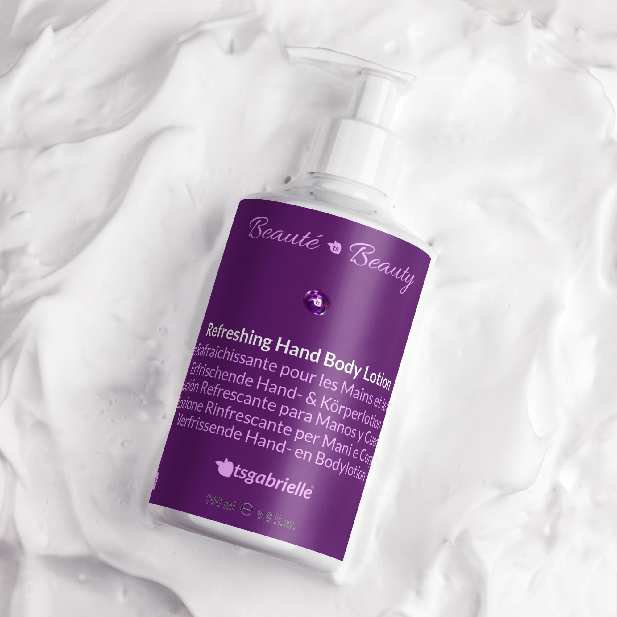 tsgabrielle® • Beauté • Beauty • Verfrissende hand- en bodylotion • 9,8 oz