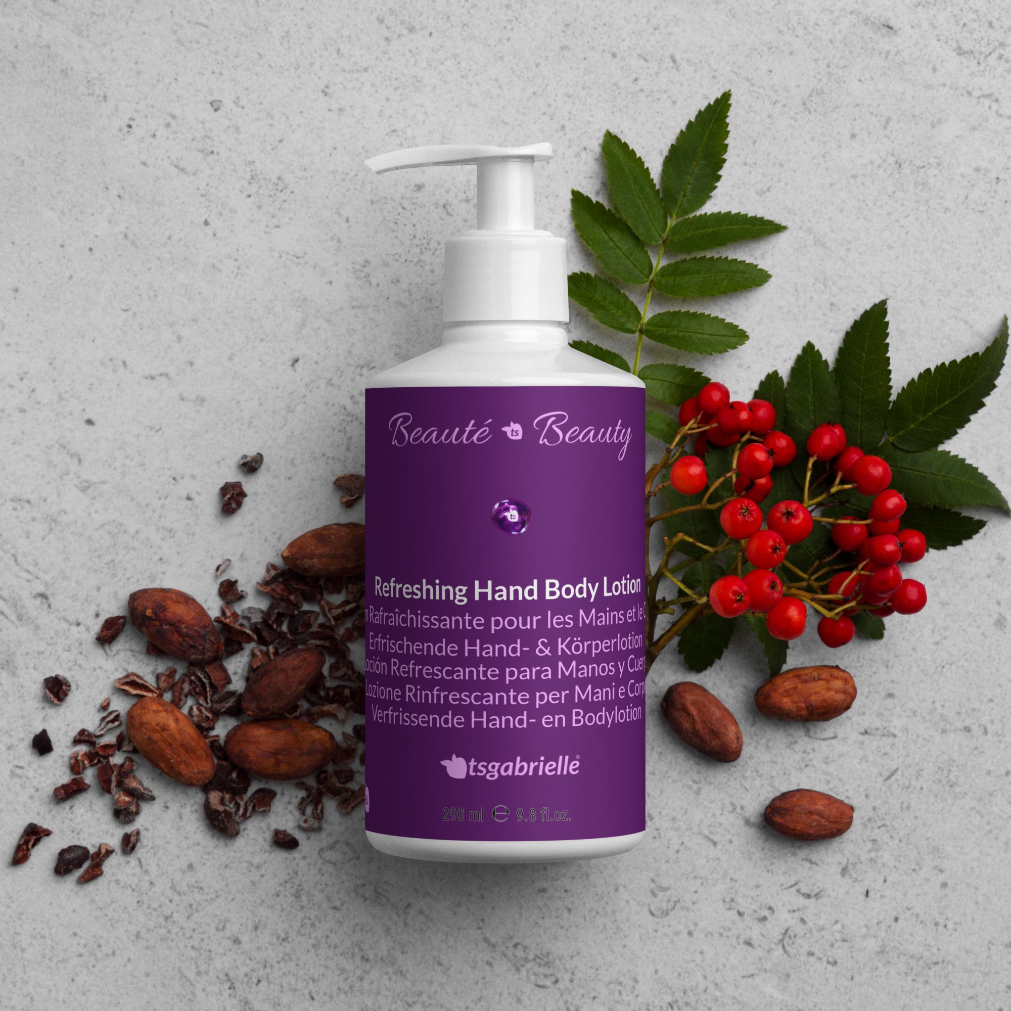 tsgabrielle® • Beauté • Beauty • Verfrissende hand- en bodylotion • 9,8 oz