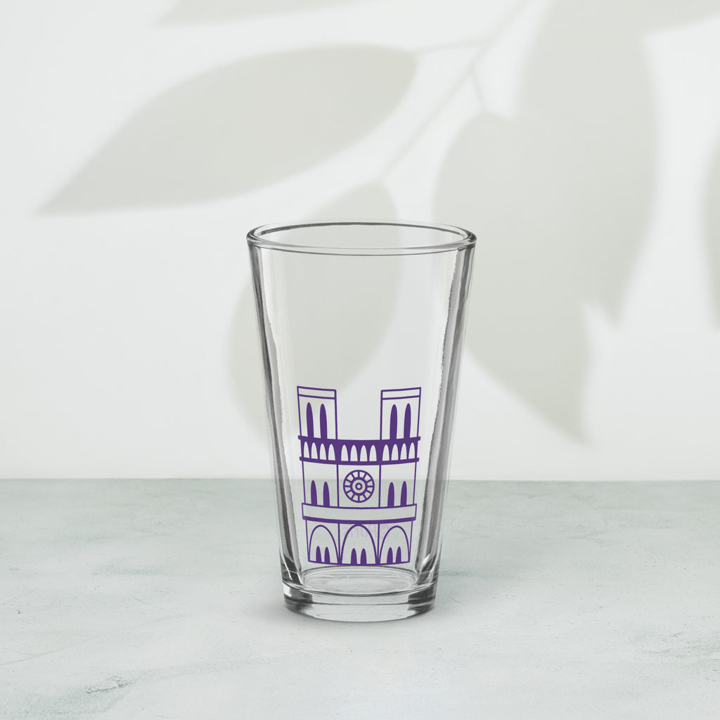 tsgabrielle® • Parijs - Notre-Dame kathedraal • Shaker Pint glas • 473 ml
