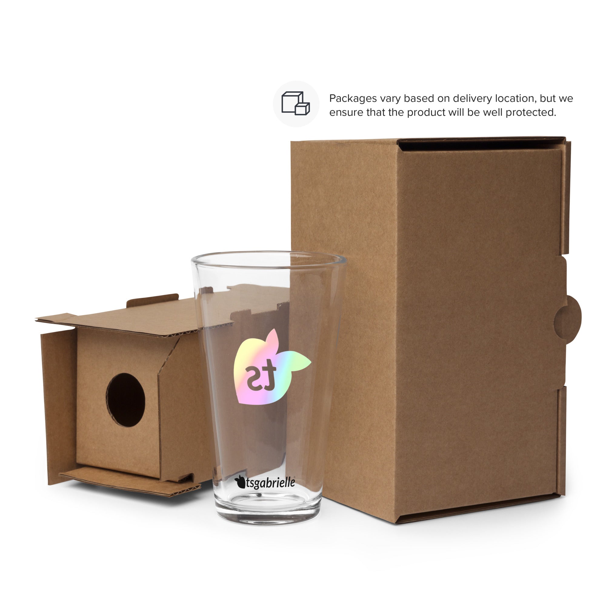 tsgabrielle® • Pride 25 • Shaker Pint Glas • 473 ml