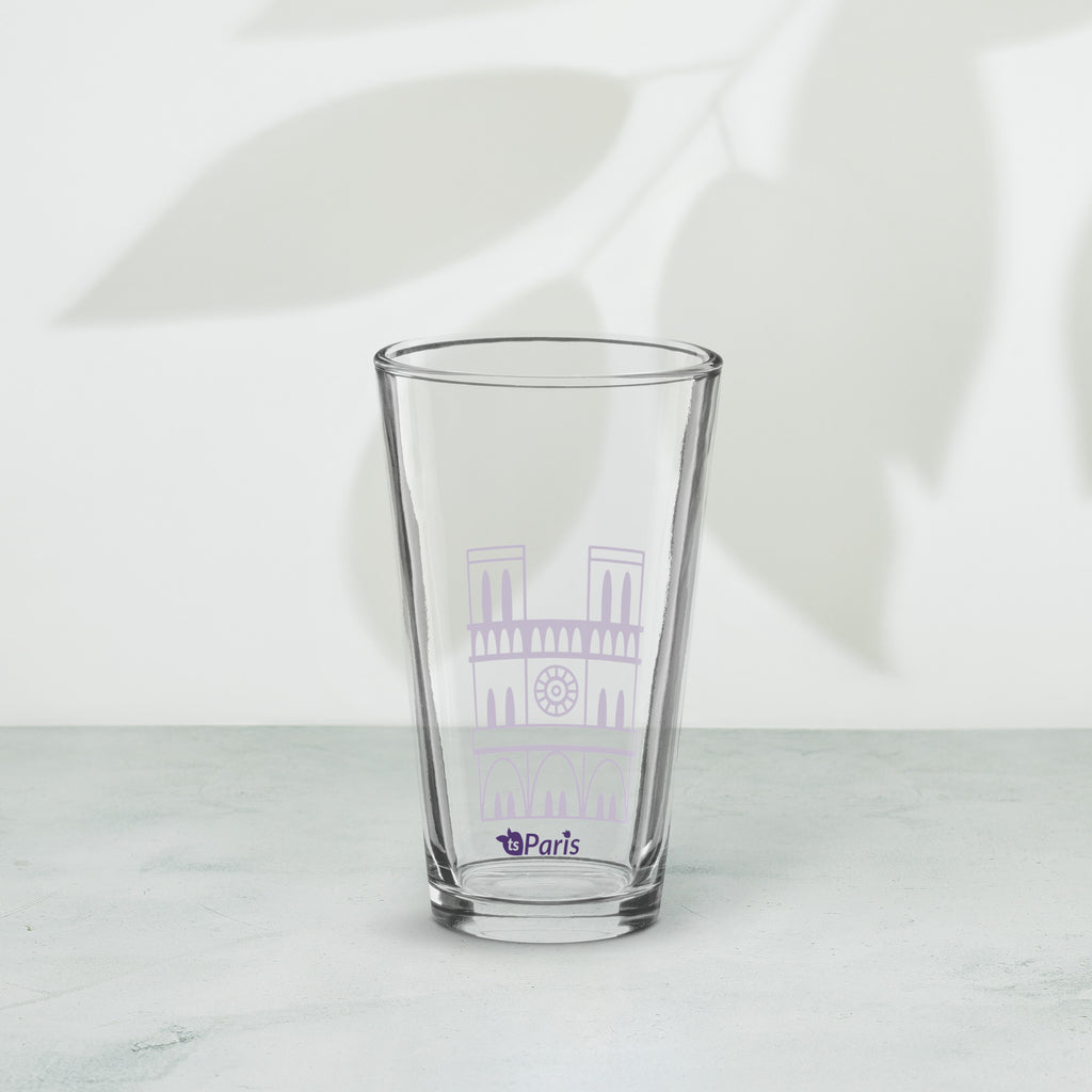 tsgabrielle® • Parijs - Notre-Dame kathedraal • Shaker Pint glas • 473 ml