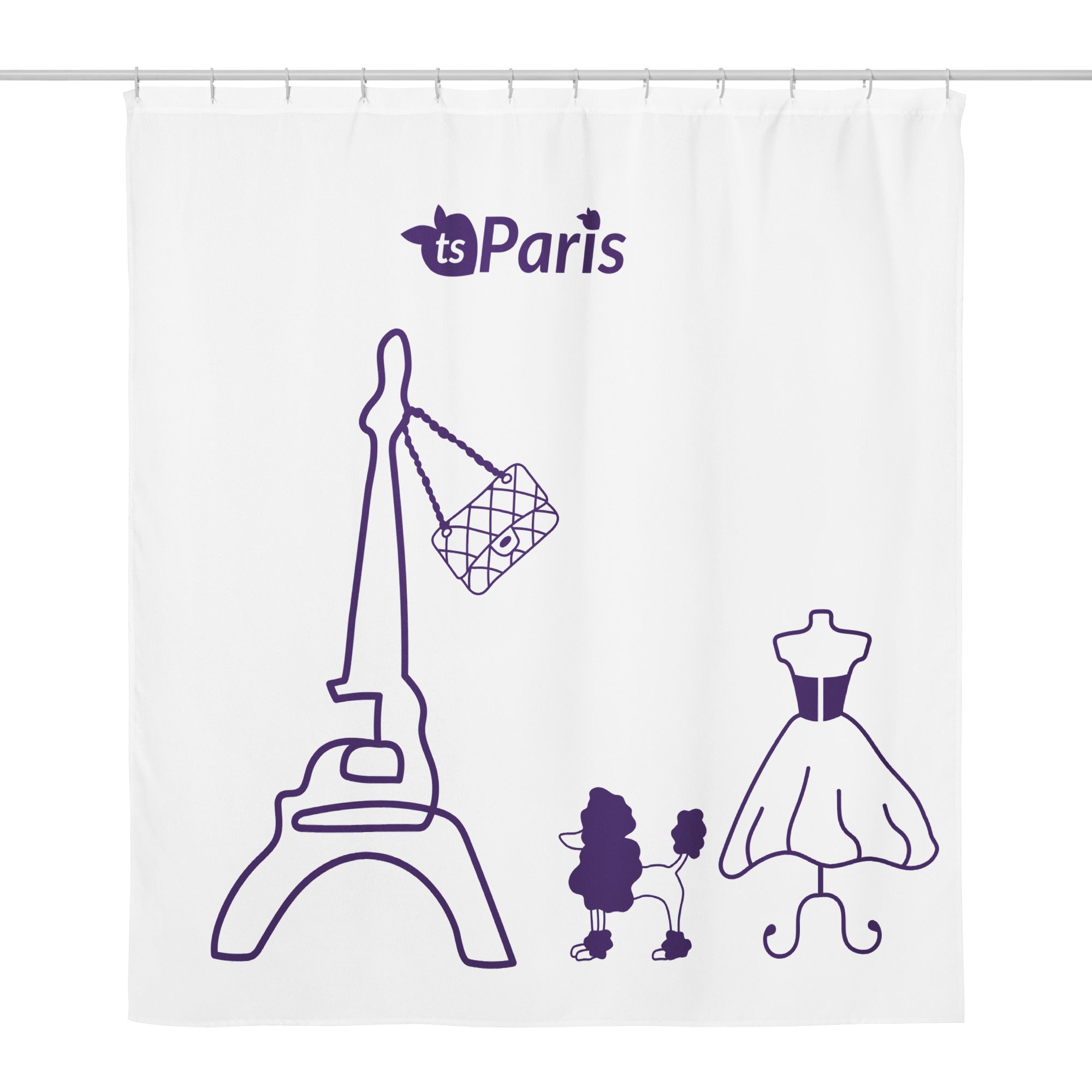 tsgabrielle® • Parijs - Fashion Week • Douchegordijn