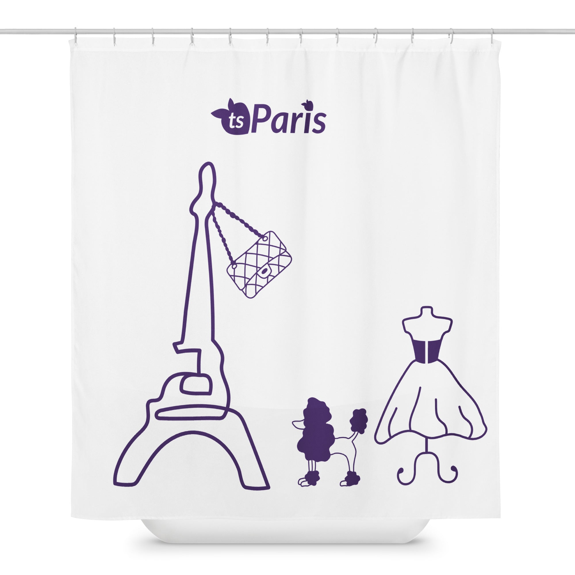 tsgabrielle® • Parijs - Fashion Week • Douchegordijn