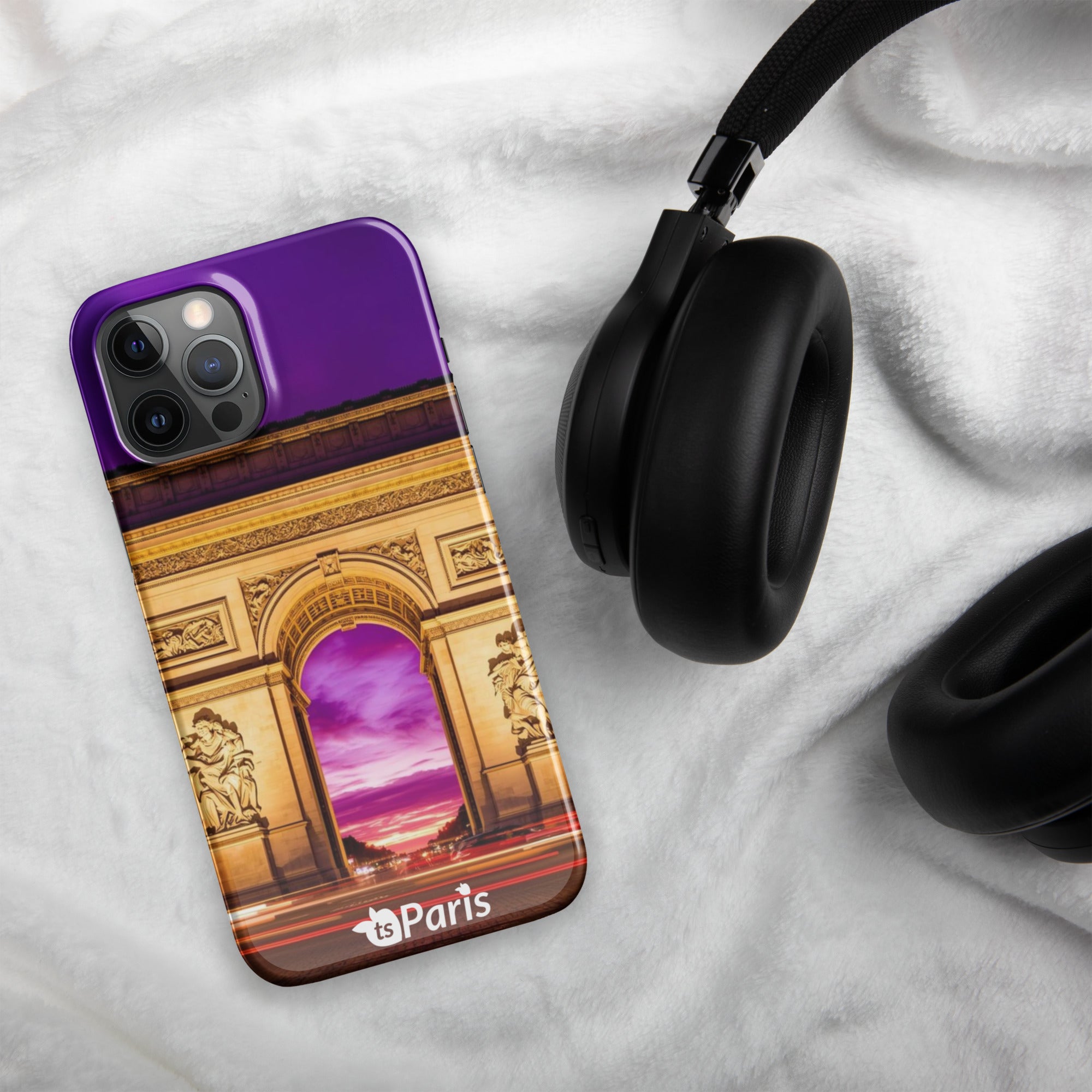 tsgabrielle® • Paris - Arc de Triomphe • Snap Case Compatible with iPhone® • Latest Models •