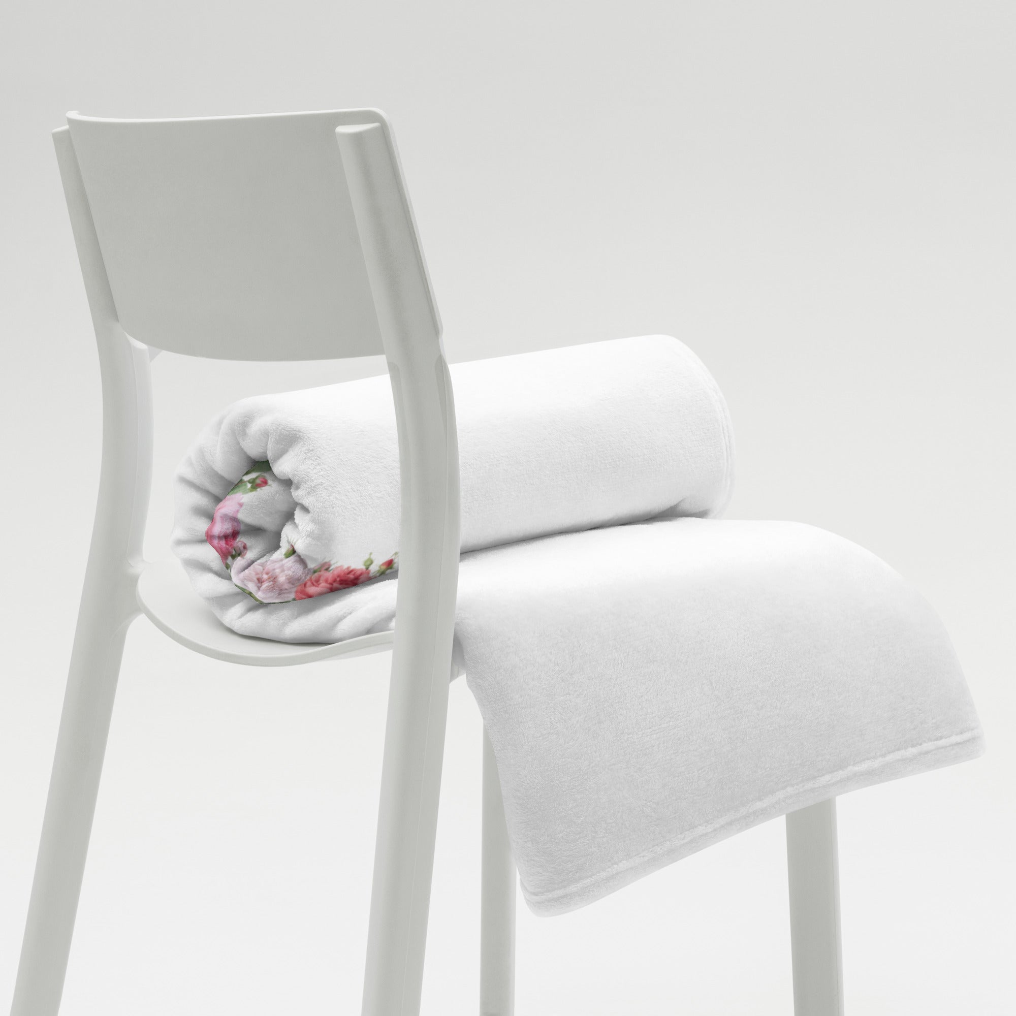 tsgabrielle® • TransFLOWer • Plaid • Wit • 3 maten