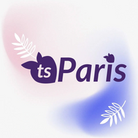 tsgabrielle® • Paris - Le Chien • Snap Case Compatibel met iPhone® • Wit • Nieuwste modellen