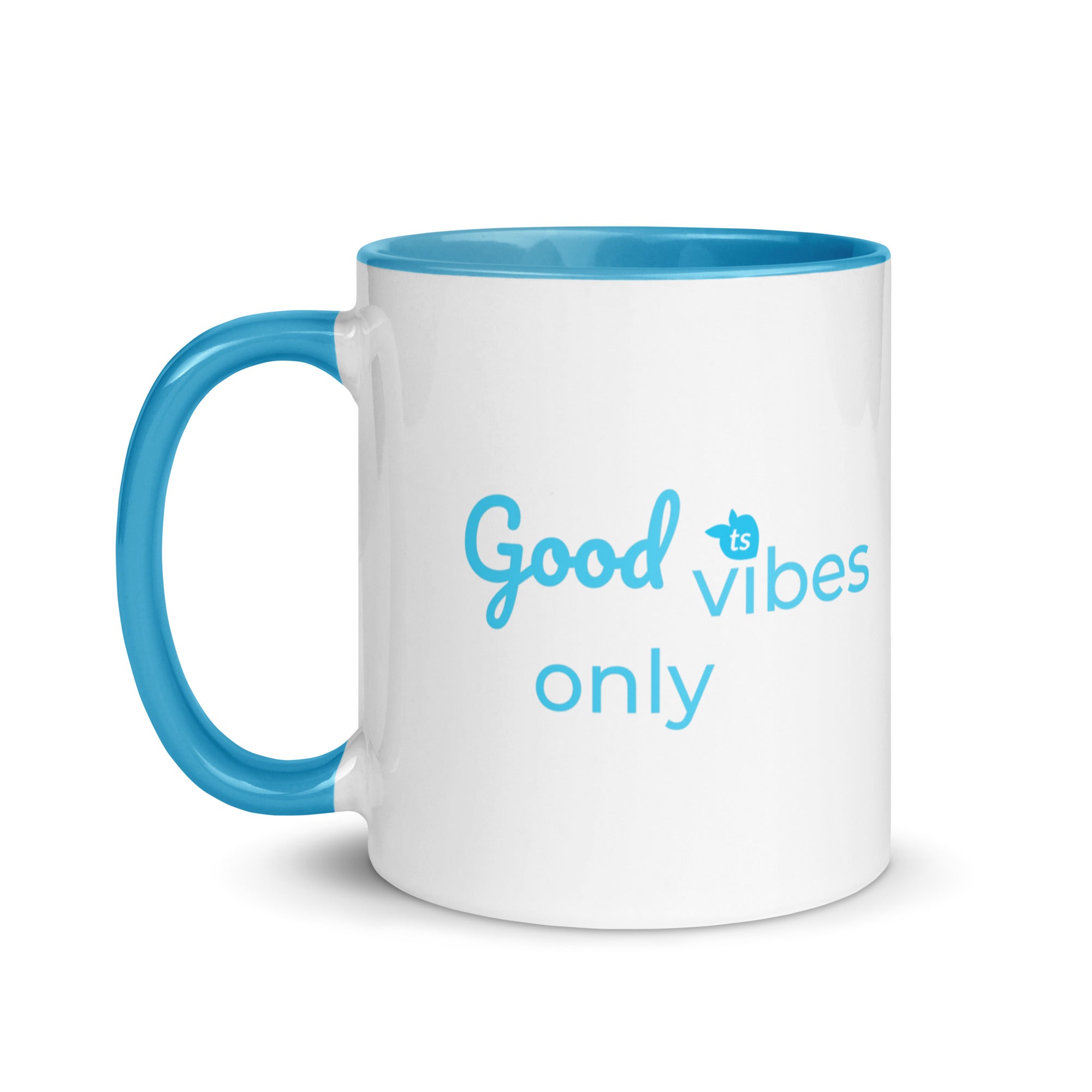 tsgabrielle • Good Vibes Only • Mok met gekleurde binnenkant • Keramiek • 325 ml