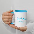 tsgabrielle • Good Vibes Only • Mok met gekleurde binnenkant • Keramiek • 325 ml