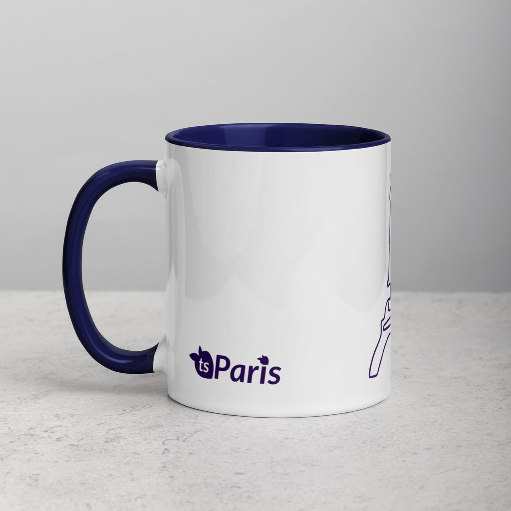 tsgabrielle • Parijs • Mok met gekleurde binnenkant • Keramiek • 325 ml
