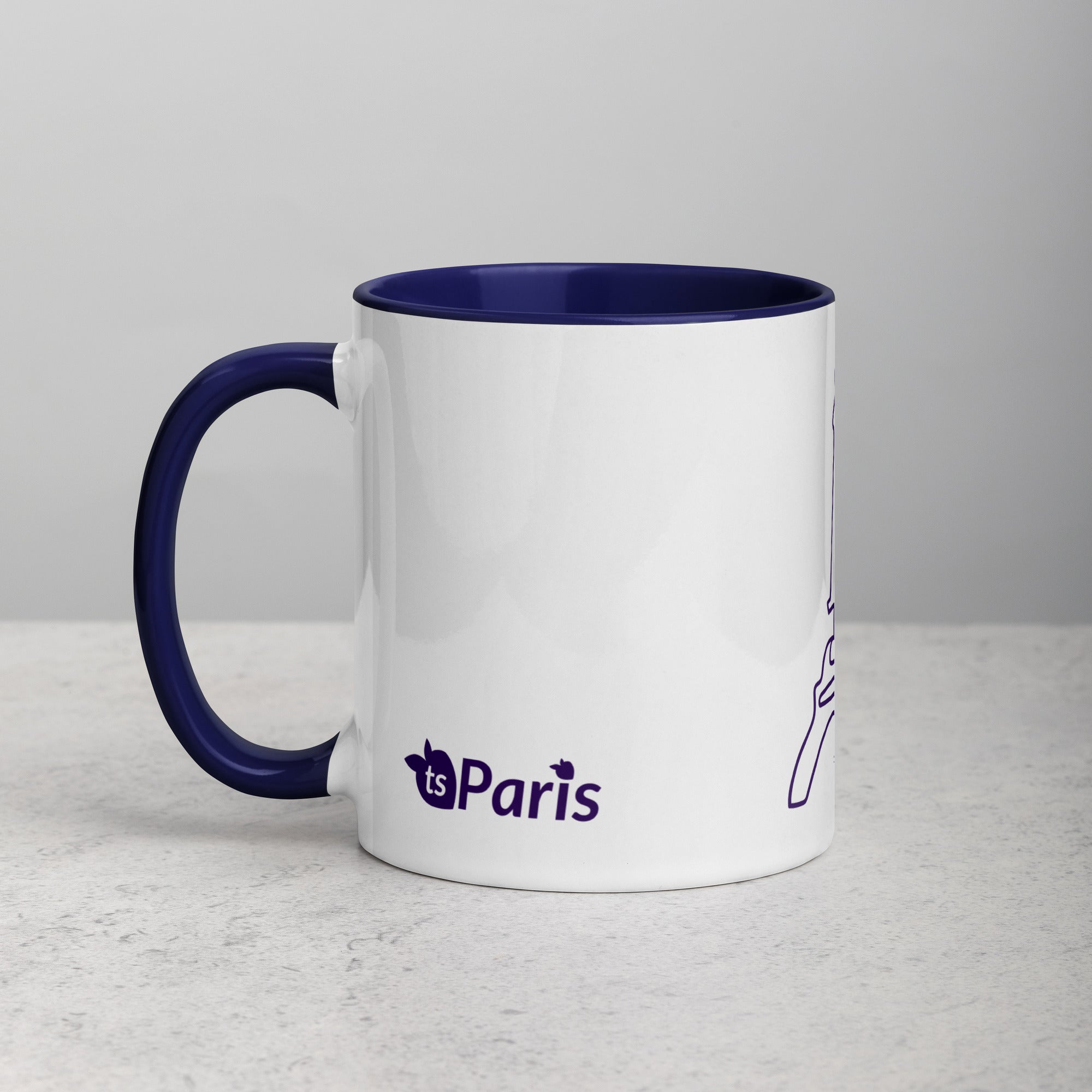 tsgabrielle • Parijs • Mok met gekleurde binnenkant • Keramiek • 325 ml