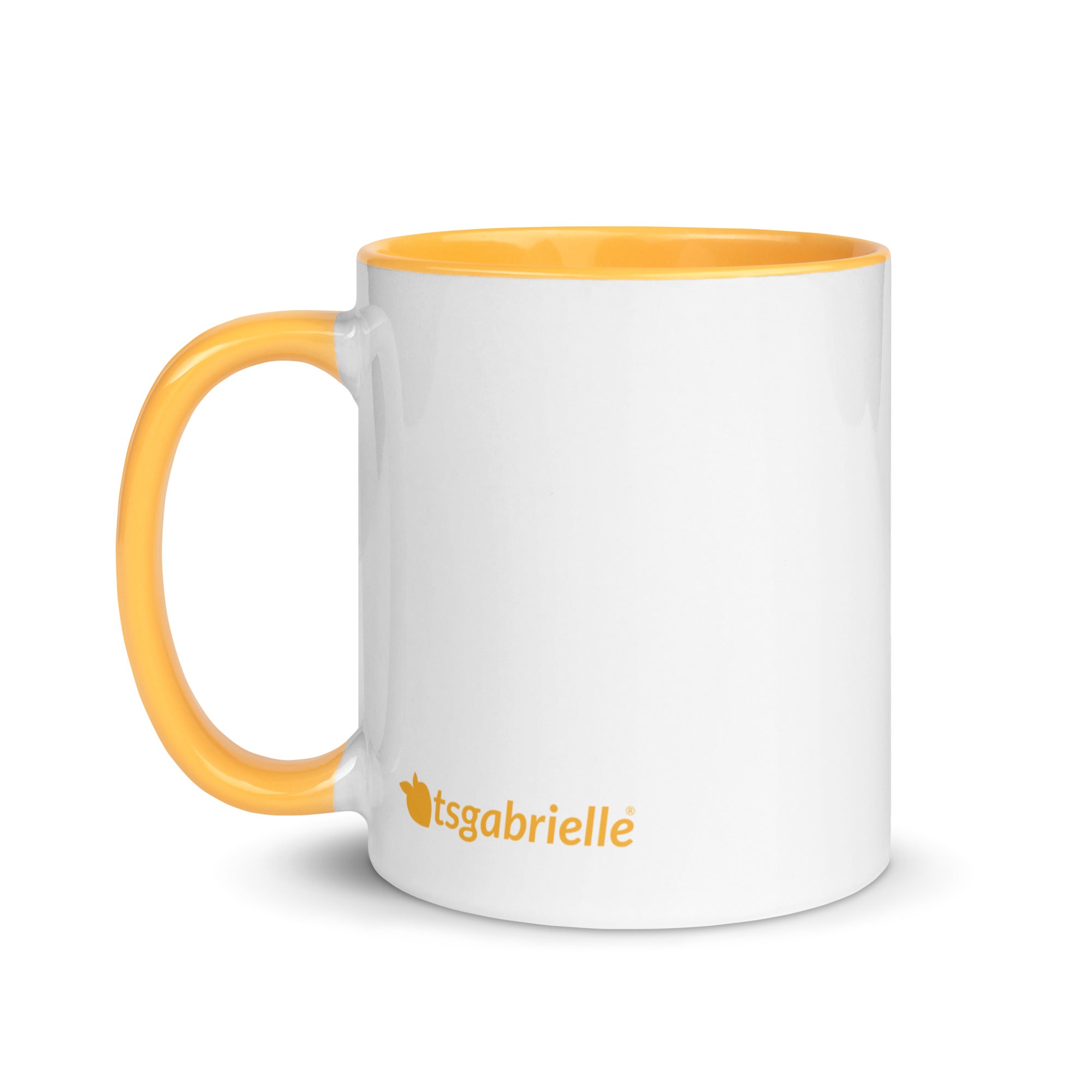 tsgabrielle • Mok met gele binnenkant • 325 ml
