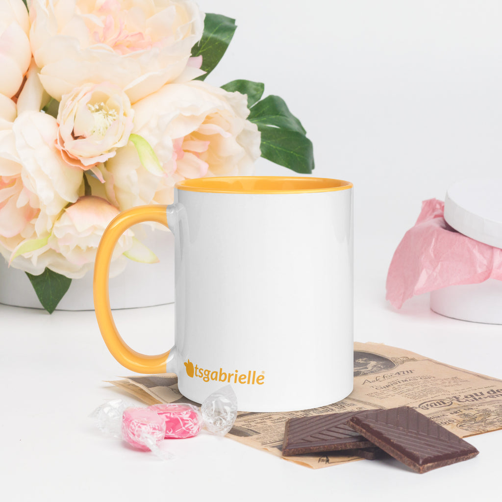tsgabrielle • Mok met gele binnenkant • 325 ml