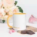 tsgabrielle • Mok met gele binnenkant • 325 ml