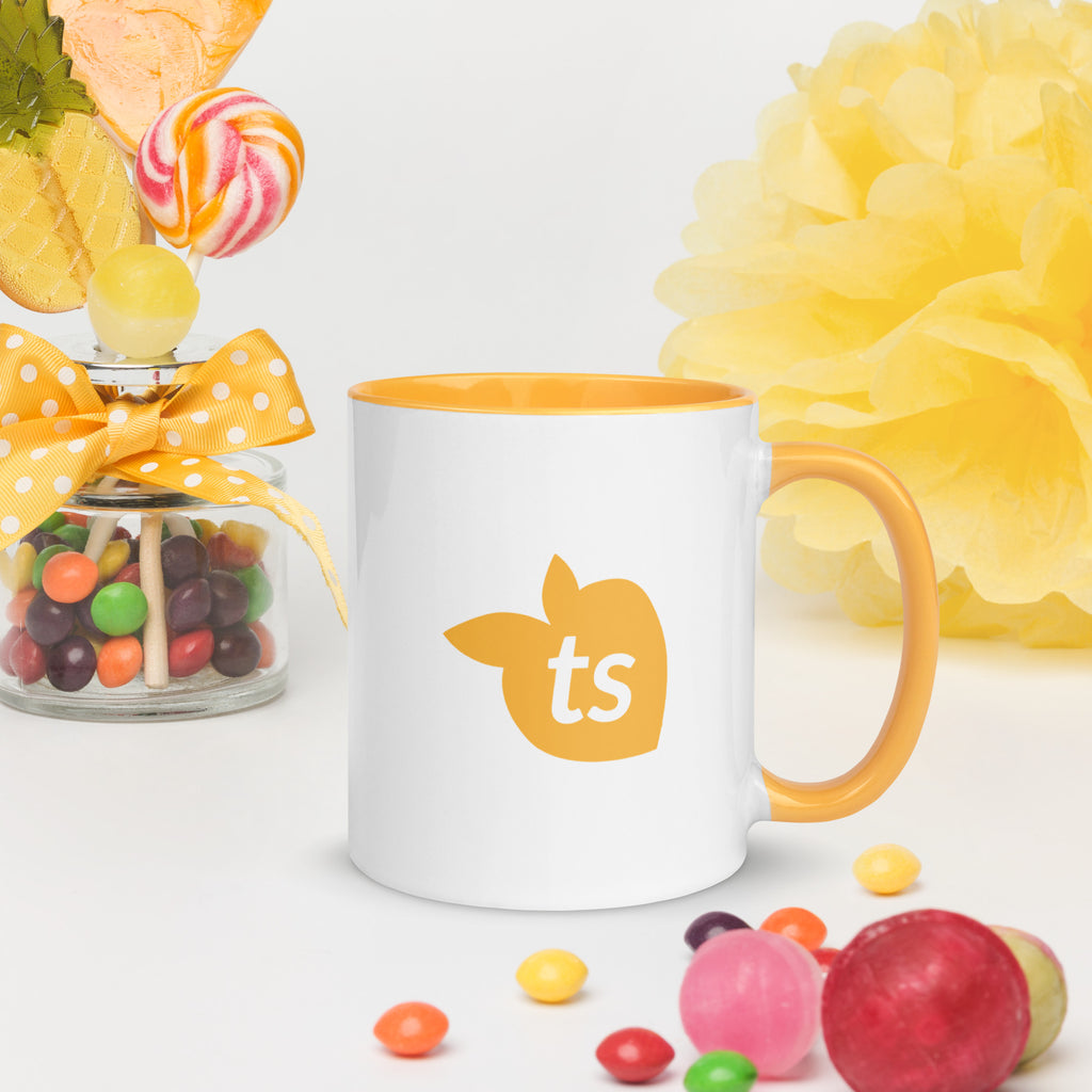 tsgabrielle • Mok met gele binnenkant • 325 ml