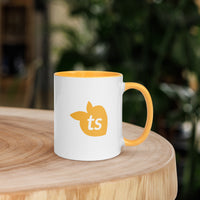 tsgabrielle® • Mok met goudgele binnenkant • 11 oz