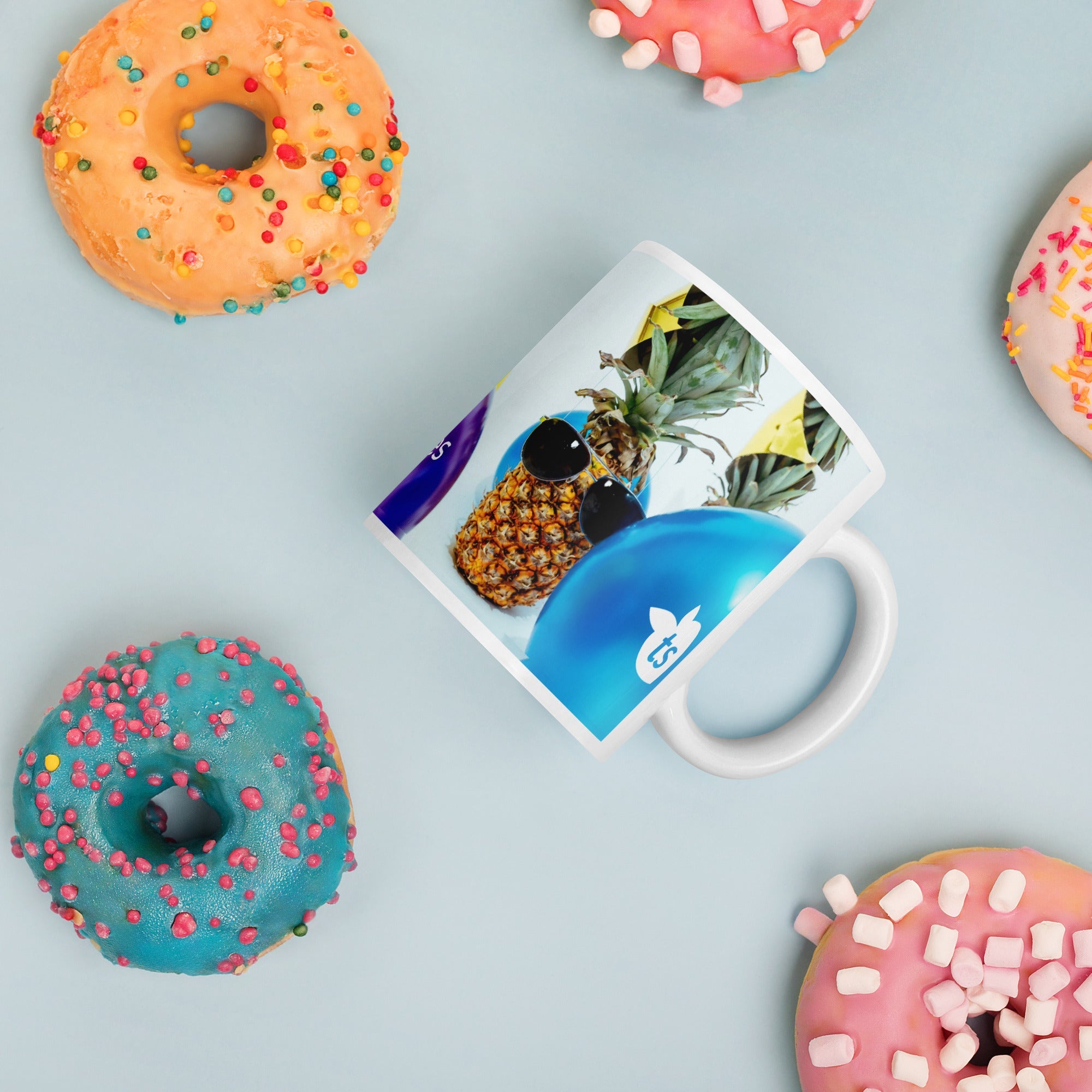 tsgabrielle® • Good Vibes Only • Glanzende mok • Zwart • Keramiek • 3 maten