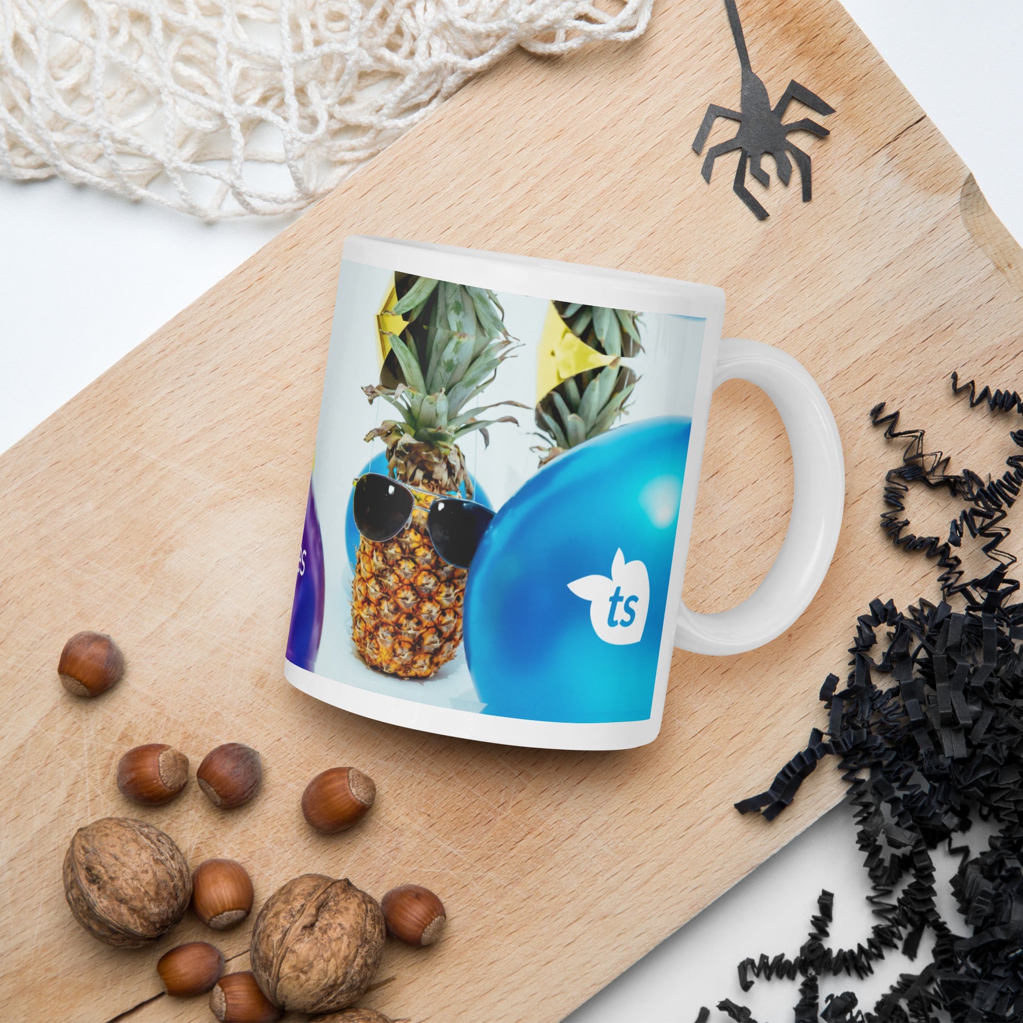 tsgabrielle® • Good Vibes Only • Glanzende mok • Zwart • Keramiek • 3 maten