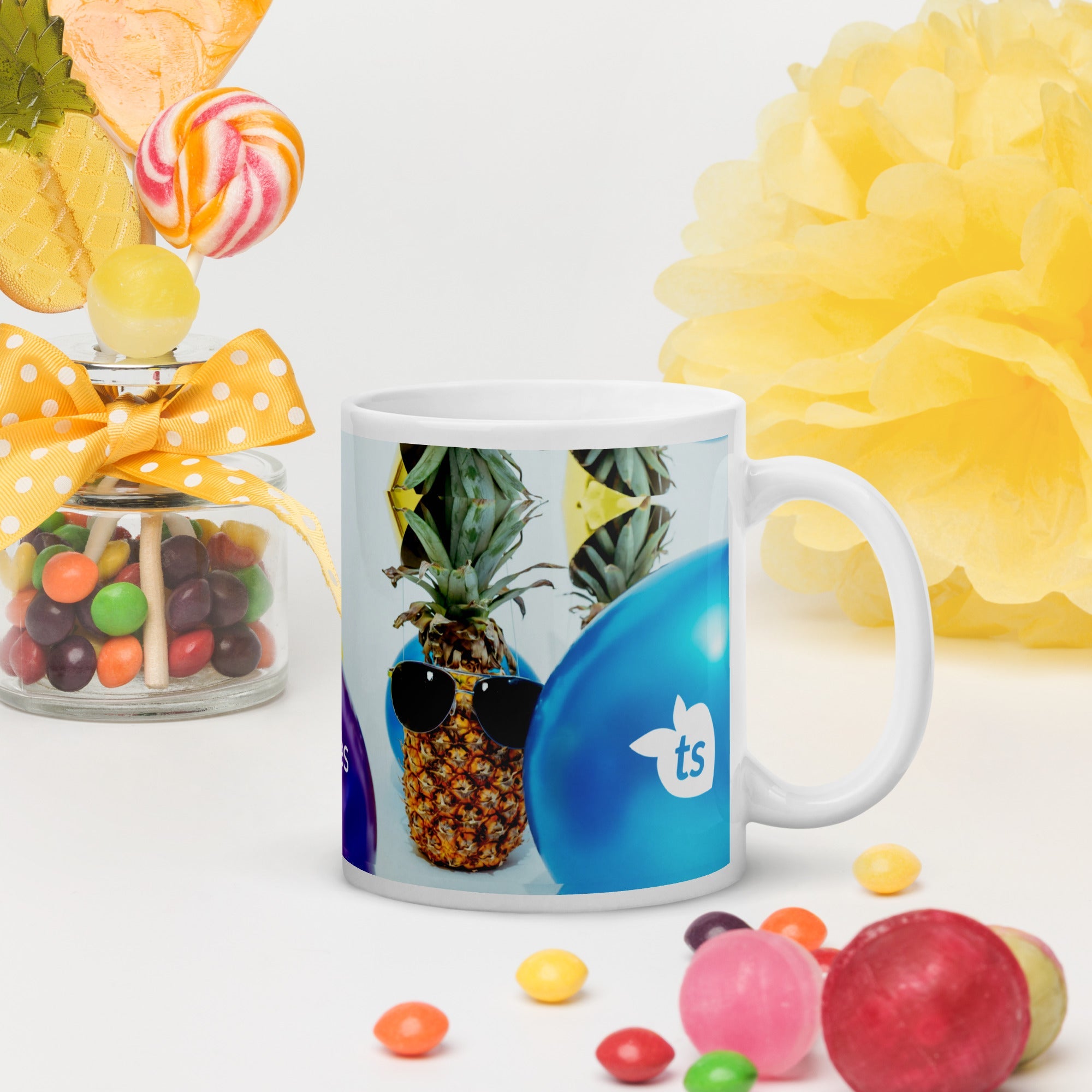 tsgabrielle® • Good Vibes Only • Glanzende mok • Zwart • Keramiek • 3 maten