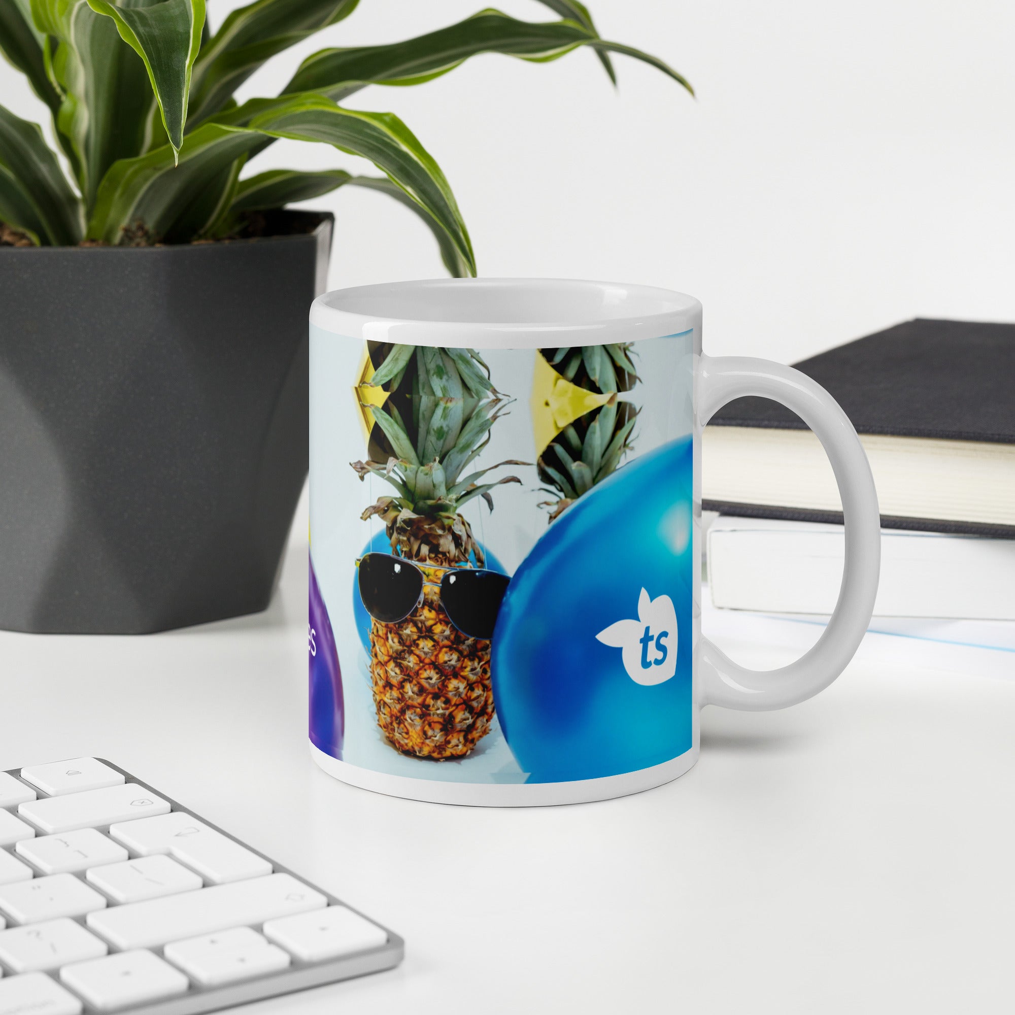 tsgabrielle® • Good Vibes Only • Glanzende mok • Zwart • Keramiek • 3 maten