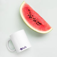 tsgabrielle® • Parijs - La Tour Eiffel • Glanzende mok • Wit • Keramiek • 11 oz