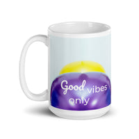 tsgabrielle® • Good Vibes Only • Glanzende mok • Zwart • Keramiek • 3 maten