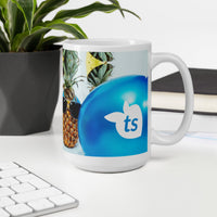 tsgabrielle® • Good Vibes Only • Glanzende mok • Zwart • Keramiek • 3 maten