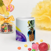 tsgabrielle® • Good Vibes Only • Glanzende mok • Zwart • Keramiek • 3 maten