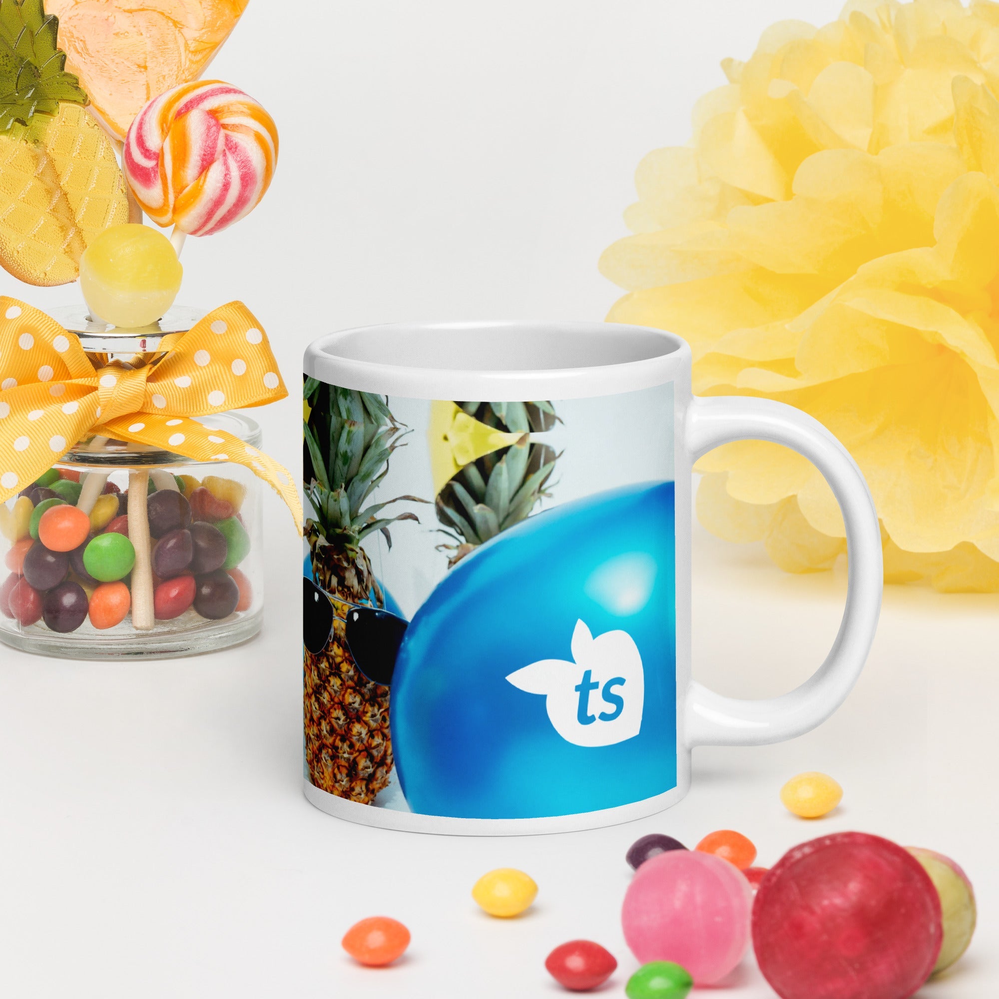 tsgabrielle® • Good Vibes Only • Glanzende mok • Zwart • Keramiek • 3 maten