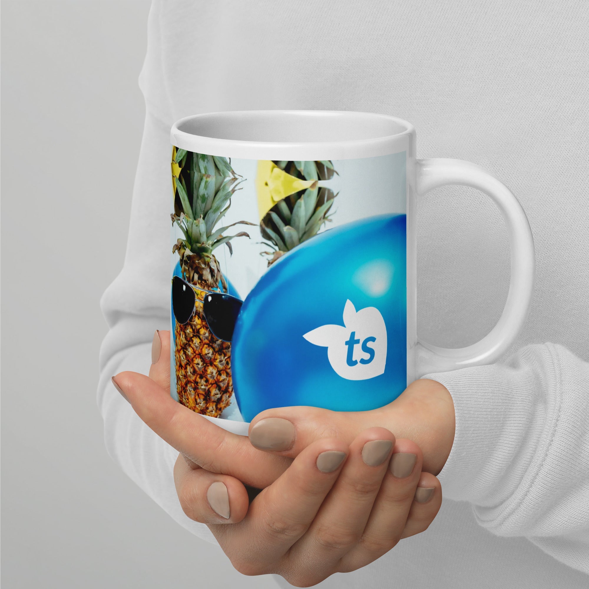 tsgabrielle® • Good Vibes Only • Glanzende mok • Zwart • Keramiek • 3 maten