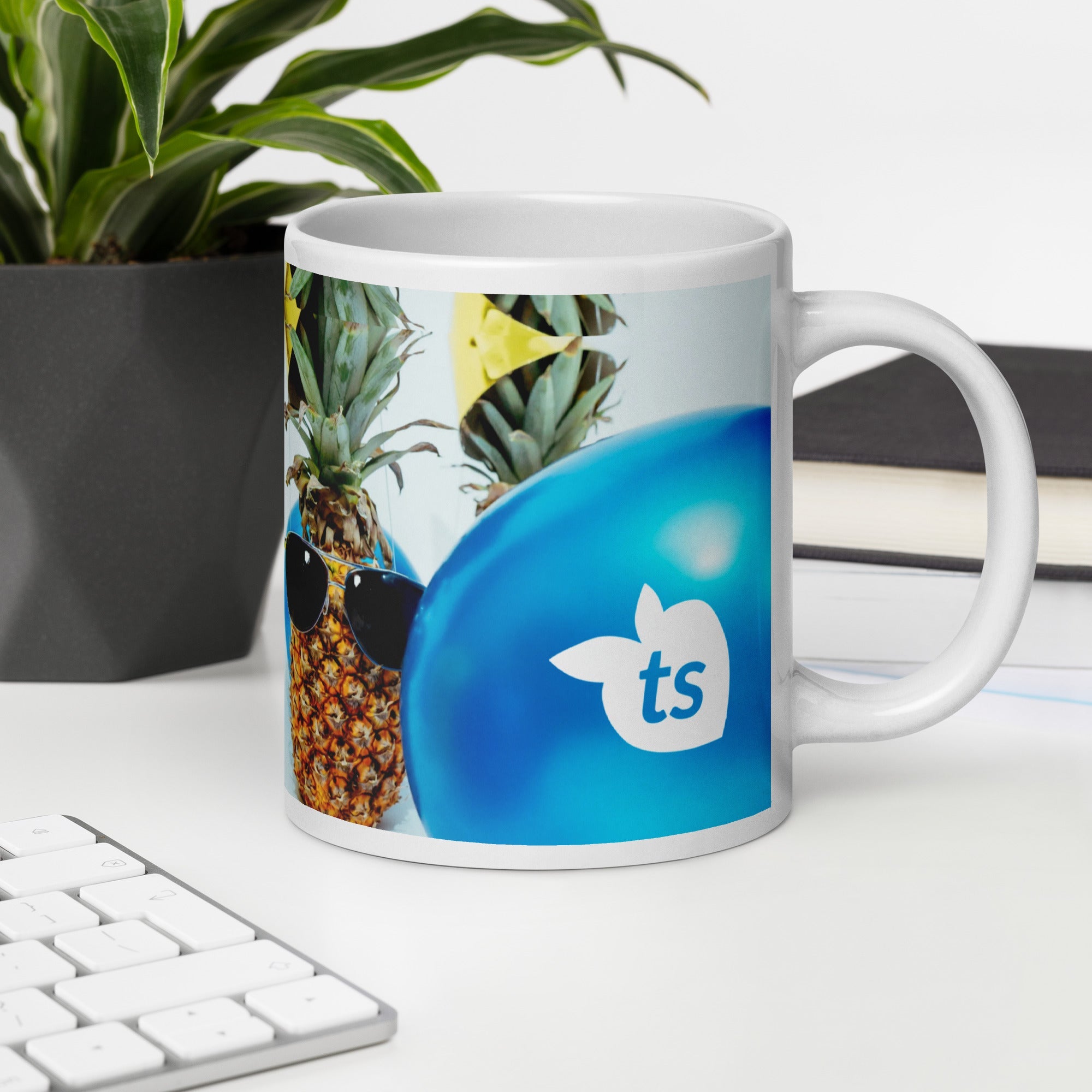 tsgabrielle® • Good Vibes Only • Glanzende mok • Zwart • Keramiek • 3 maten